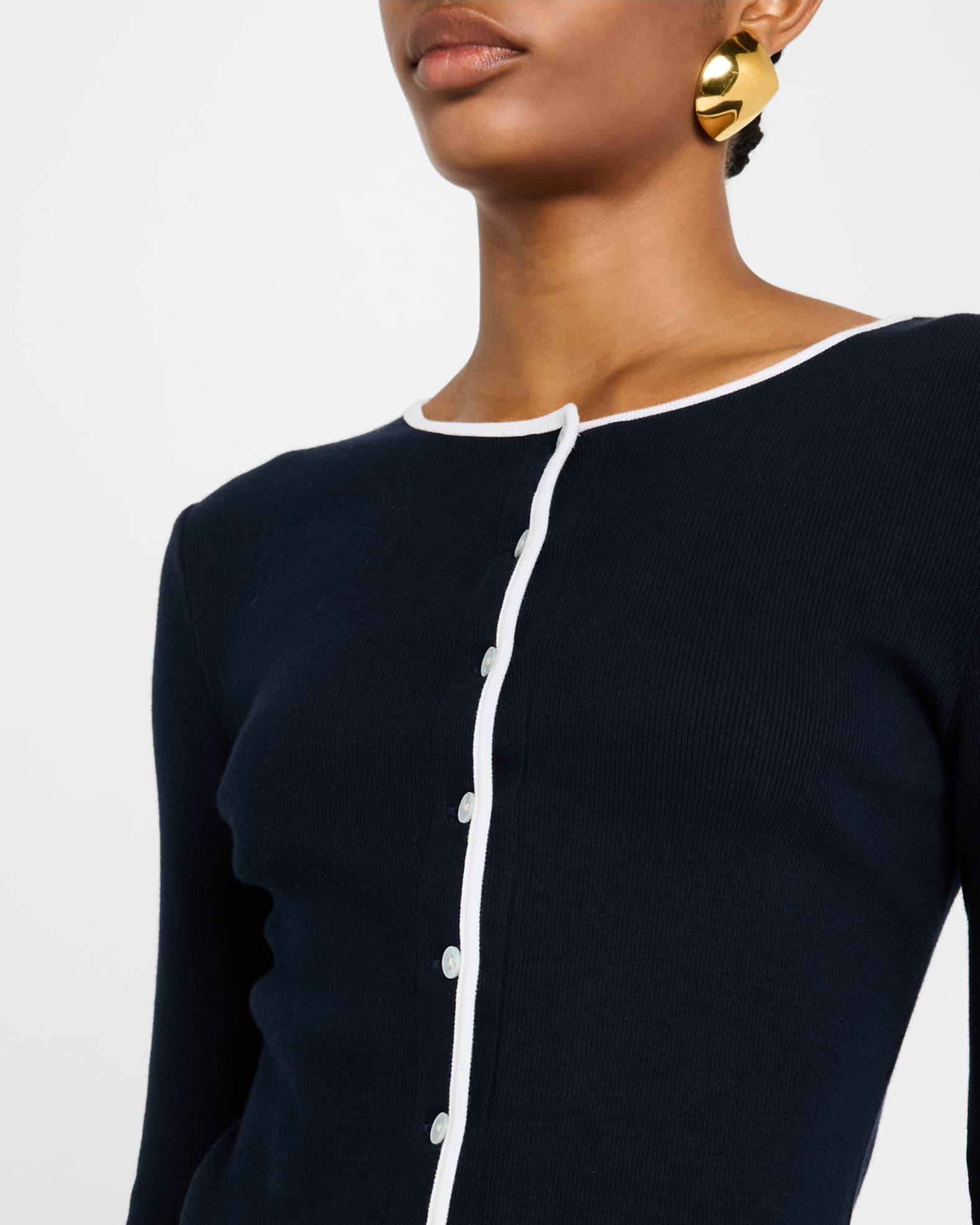 Wilmer Contrast Trim Cardigan Product Image