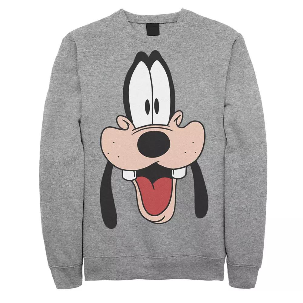 Disney's A Goofy Movie Men's Goofy Big Face Sweatshirt,  Product Image