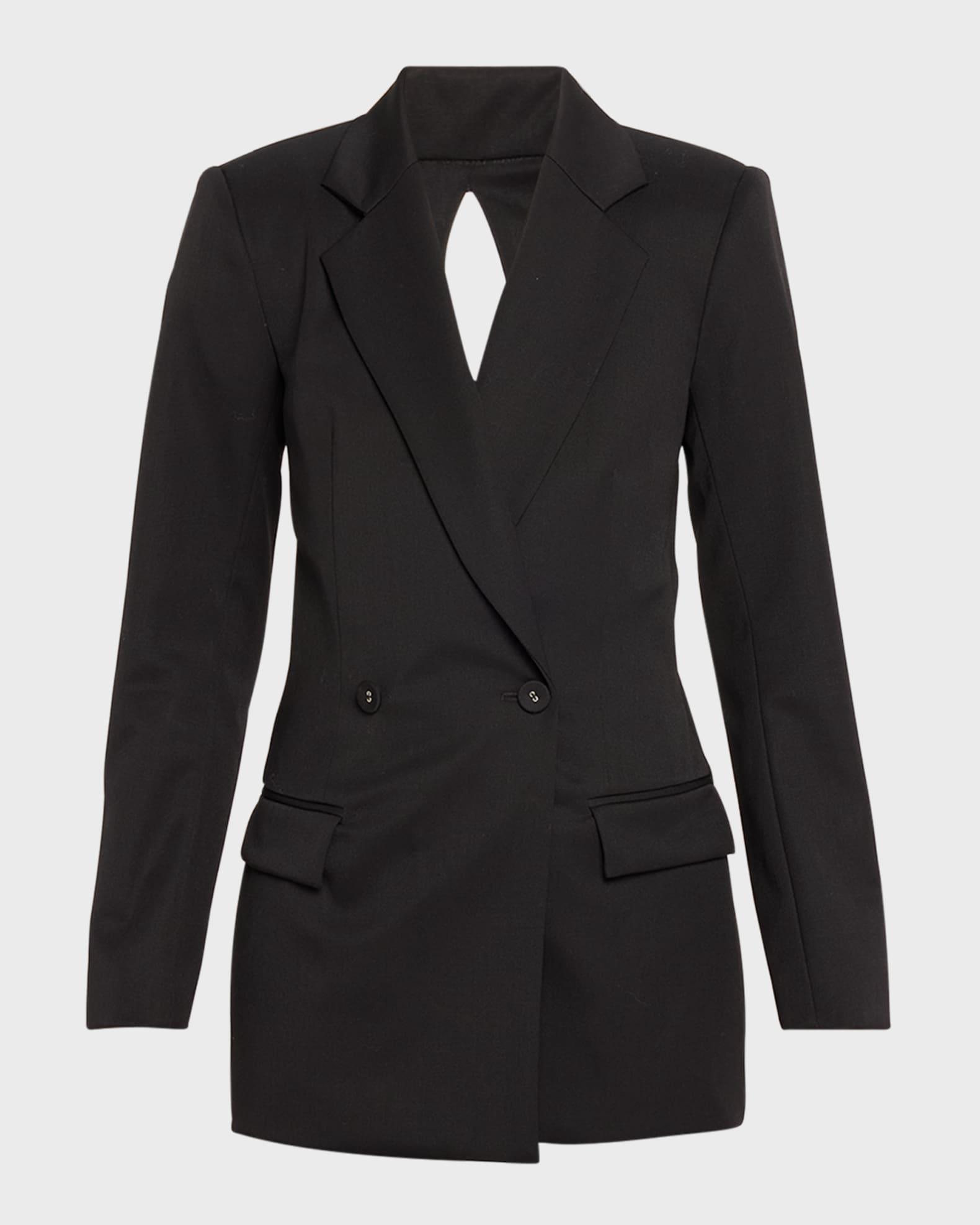 The Riley Blazer Jacket with Split Back Product Image