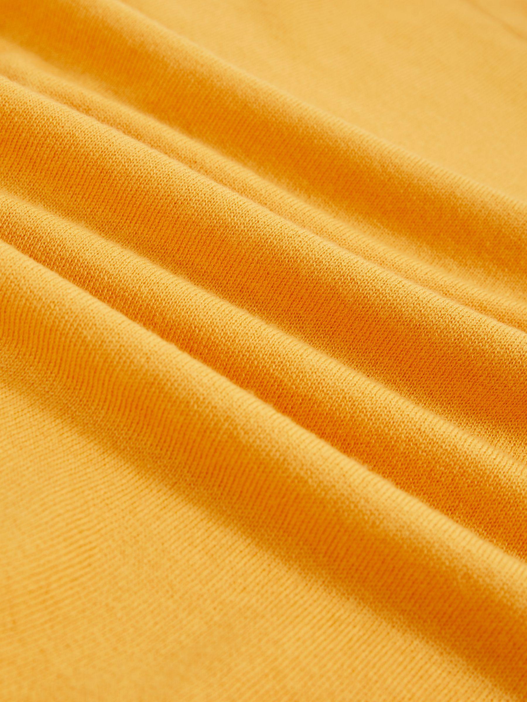 Merino Wool Crew-Neck Jumper in Yellow Product Image