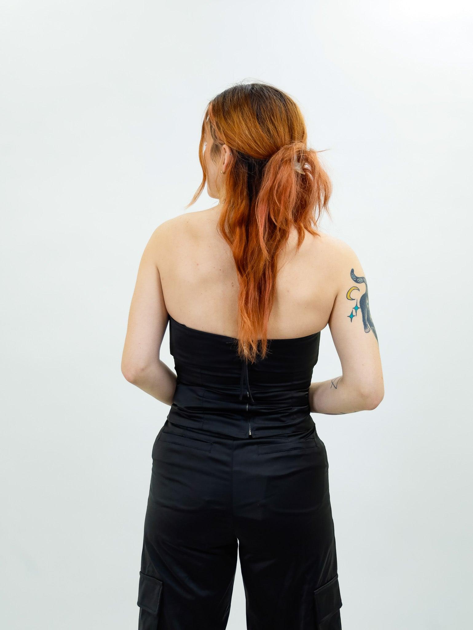 Nia Nathalia Corset  - Black Product Image