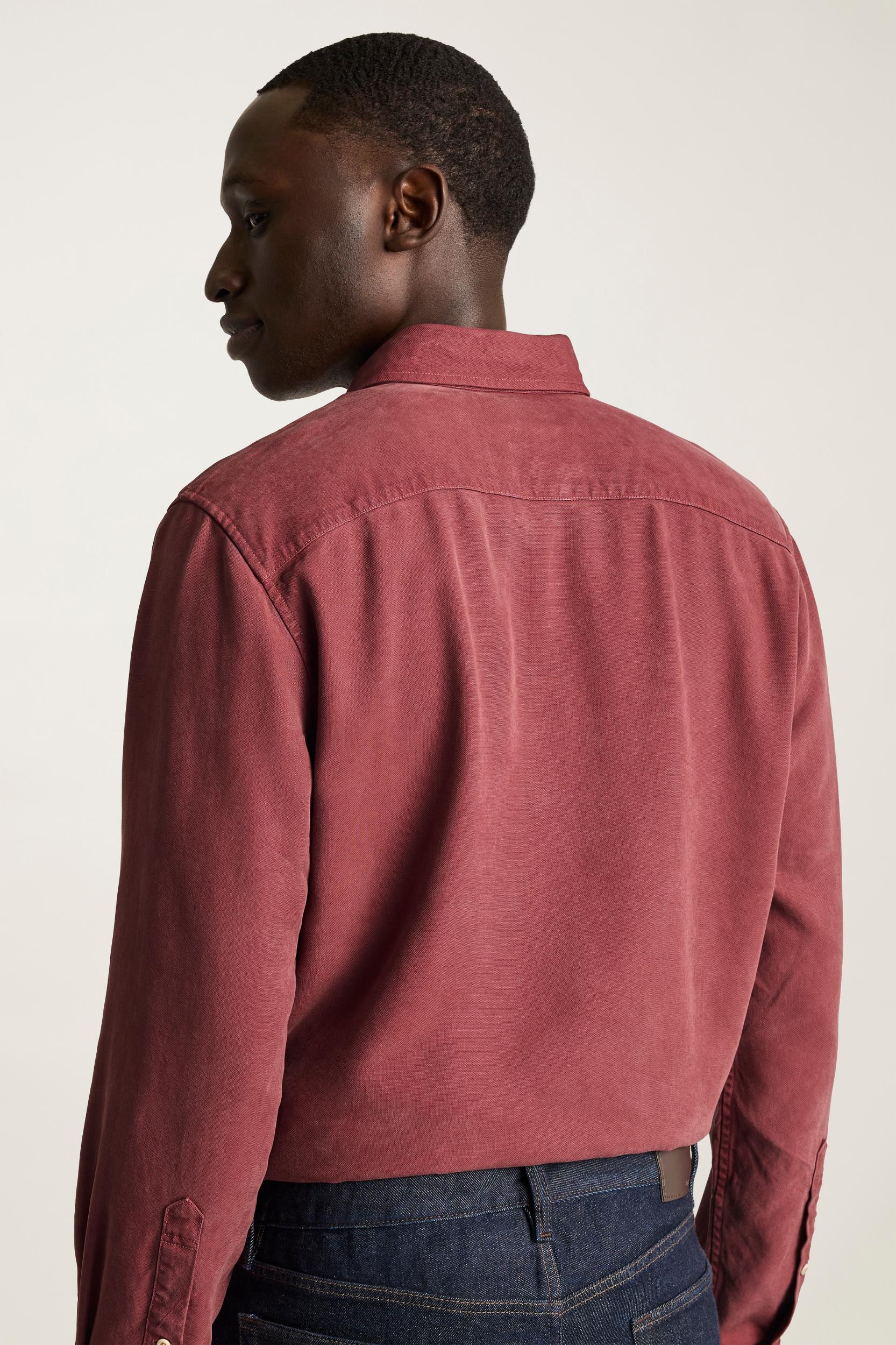 Garment Dyed Tencel Shirt Product Image