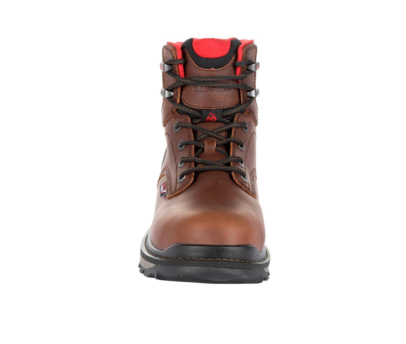 Men's Rocky Rams Horn Work Boots Product Image