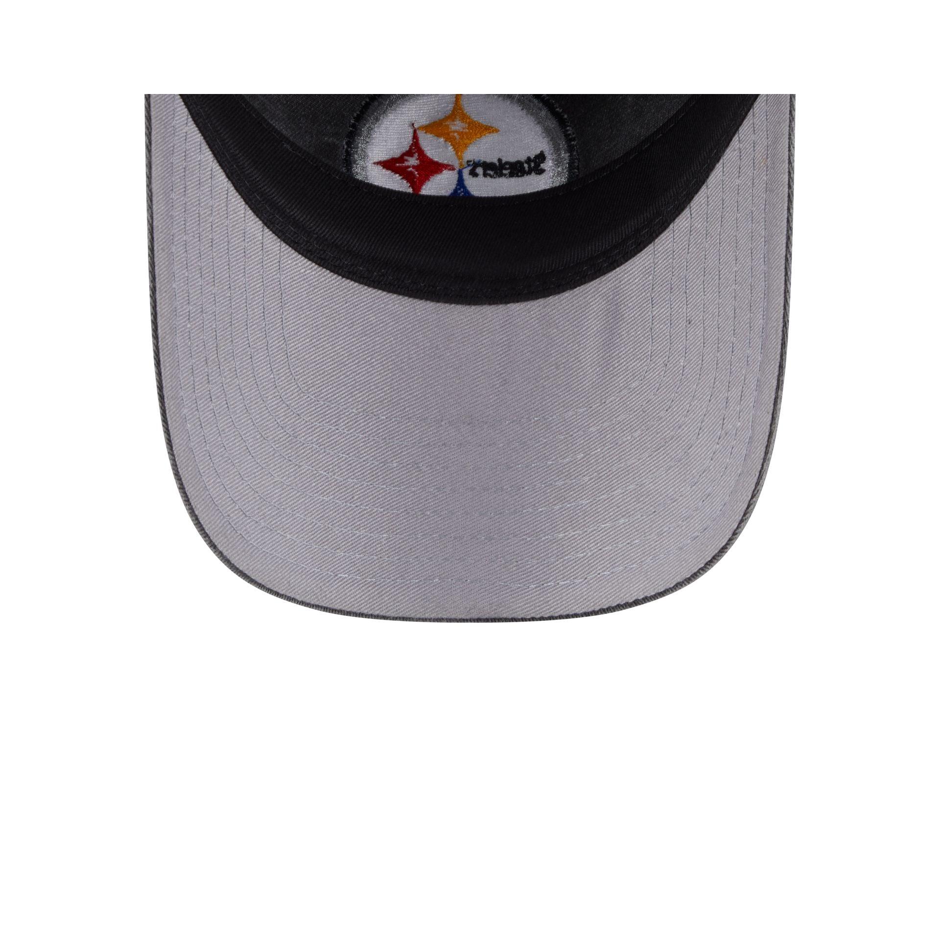 Pittsburgh Steelers Washed Contrast 9TWENTY Adjustable Hat Male Product Image