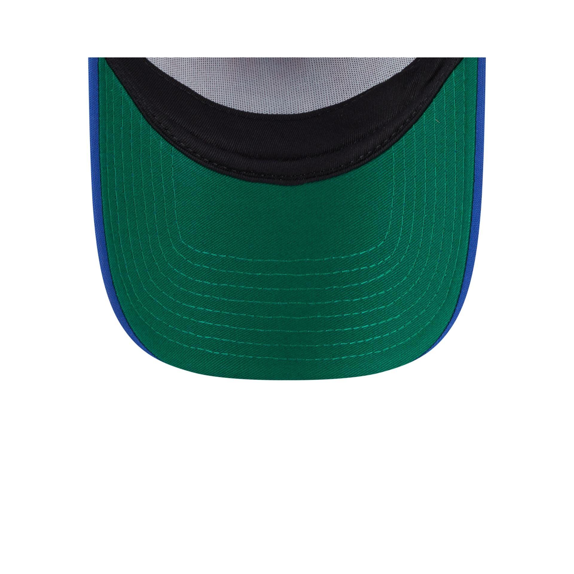 Houston Rockets Distressed 9FORTY A-Frame Trucker Hat Male Product Image