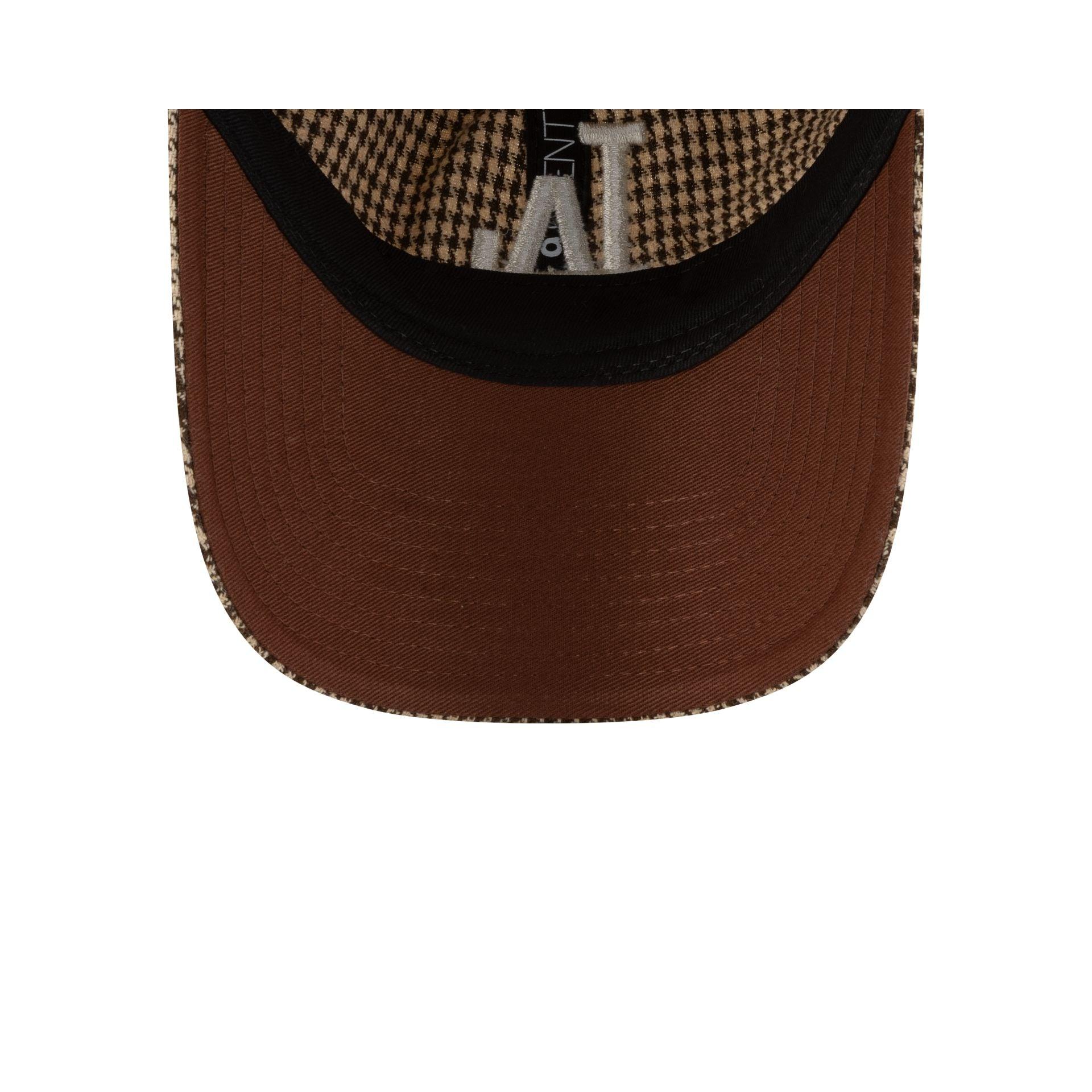 Los Angeles Dodgers Houndstooth 9TWENTY Adjustable Hat Male Product Image
