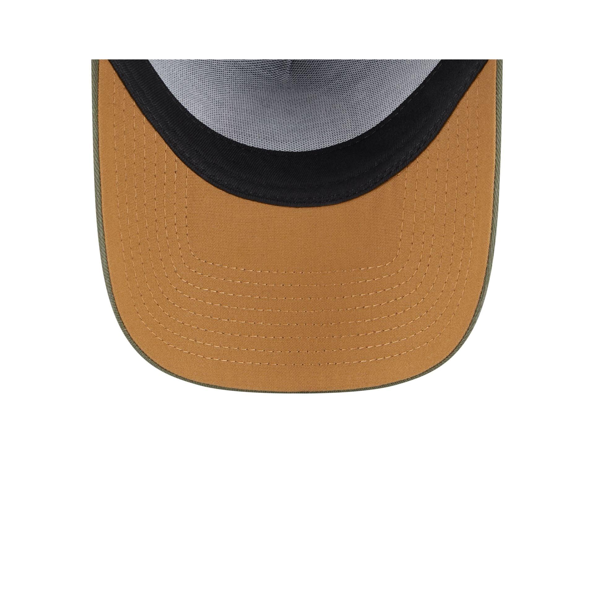 Houston Astros Navy 9FORTY A-Frame Snapback Hat Male Product Image