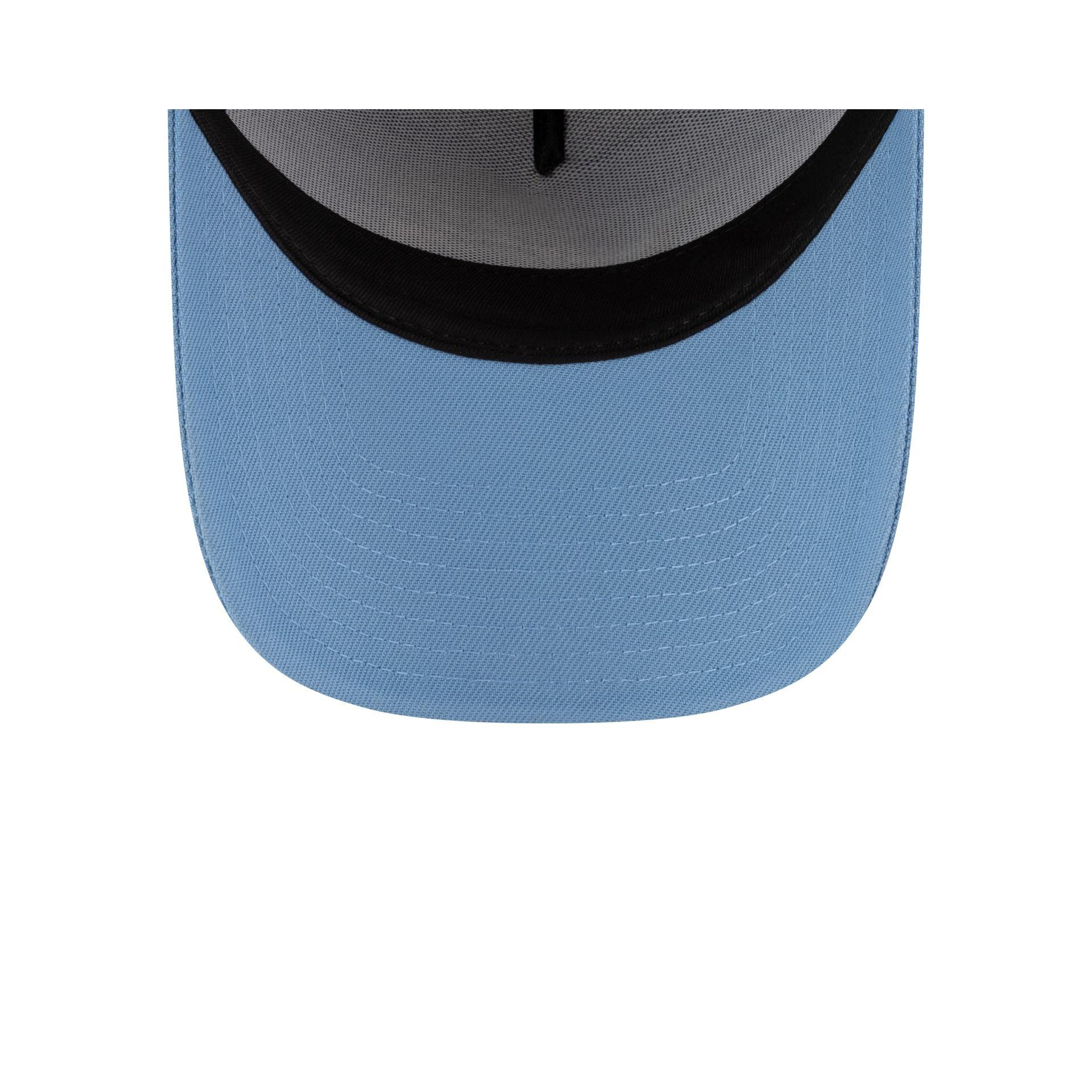 Detroit Lions Sky Blue 9FORTY A-Frame Snapback Hat Male Product Image