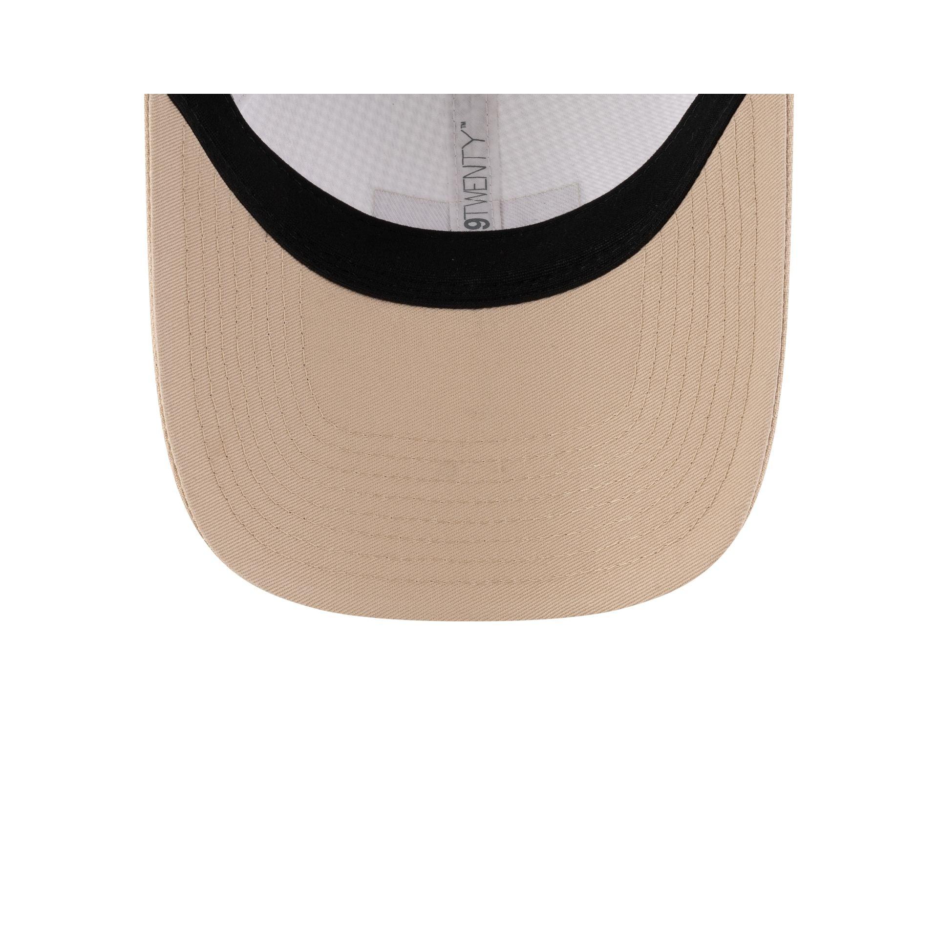 New Era Cap Houndstooth Beige 9TWENTY Adjustable Hat Male Product Image