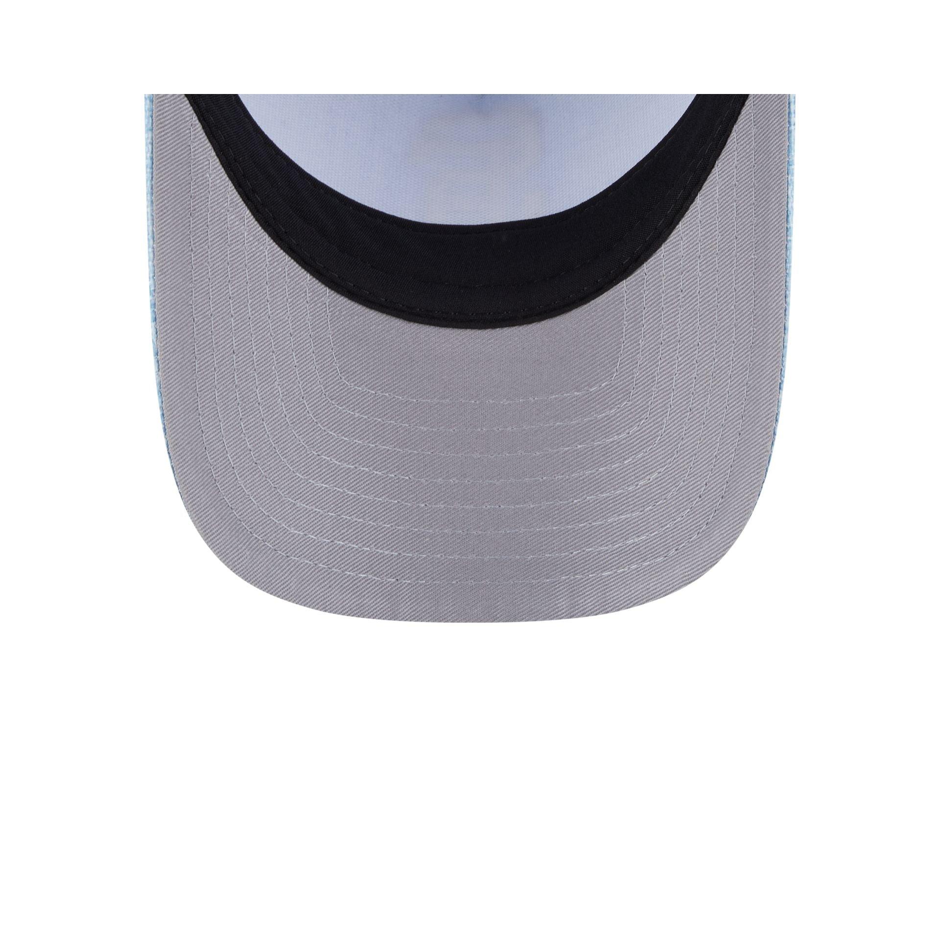 San Francisco Giants Cotton Weaver Blue 9FORTY M-Crown A-Frame Snapback Hat Male Product Image