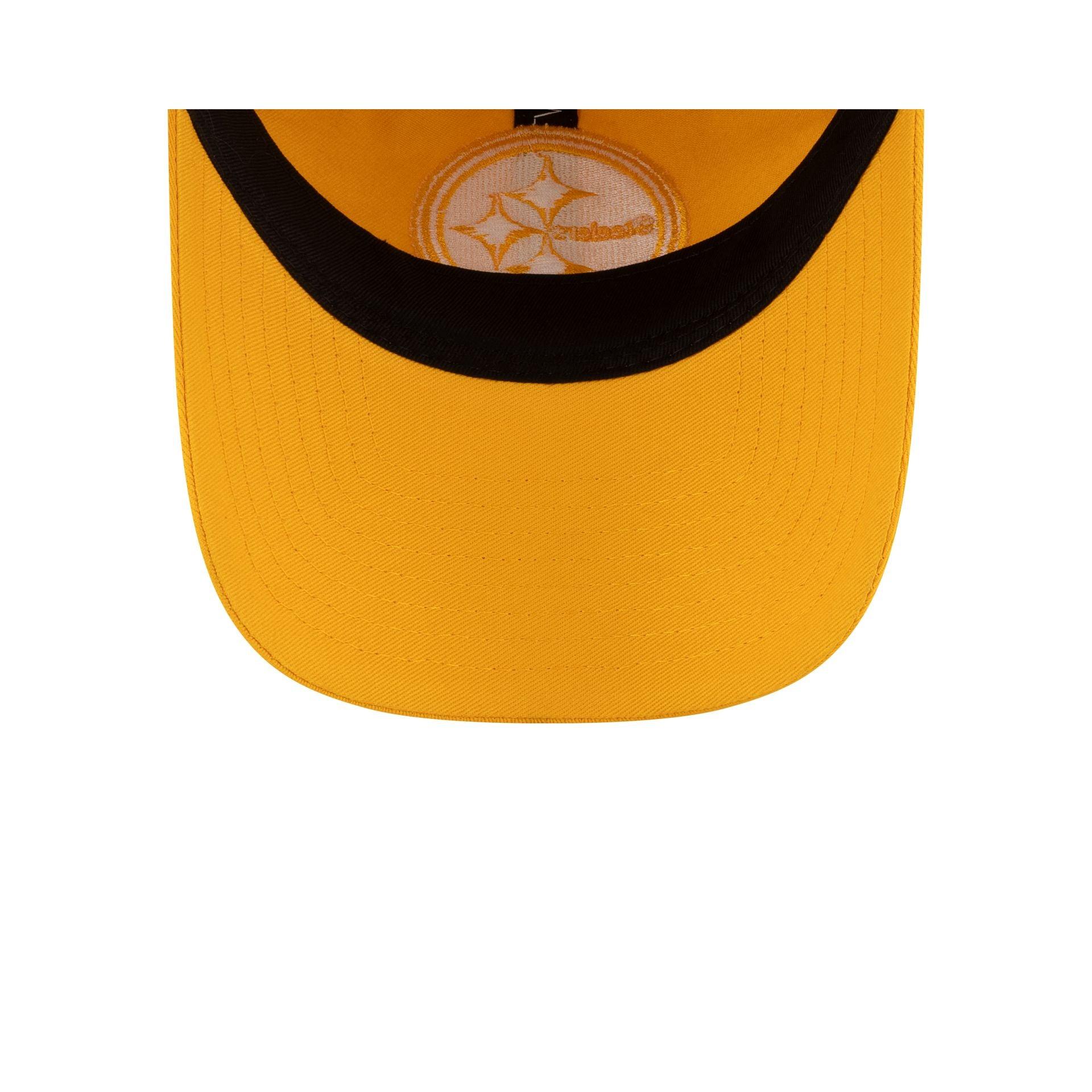 Pittsburgh Steelers Gold 9TWENTY Adjustable Hat Male Product Image