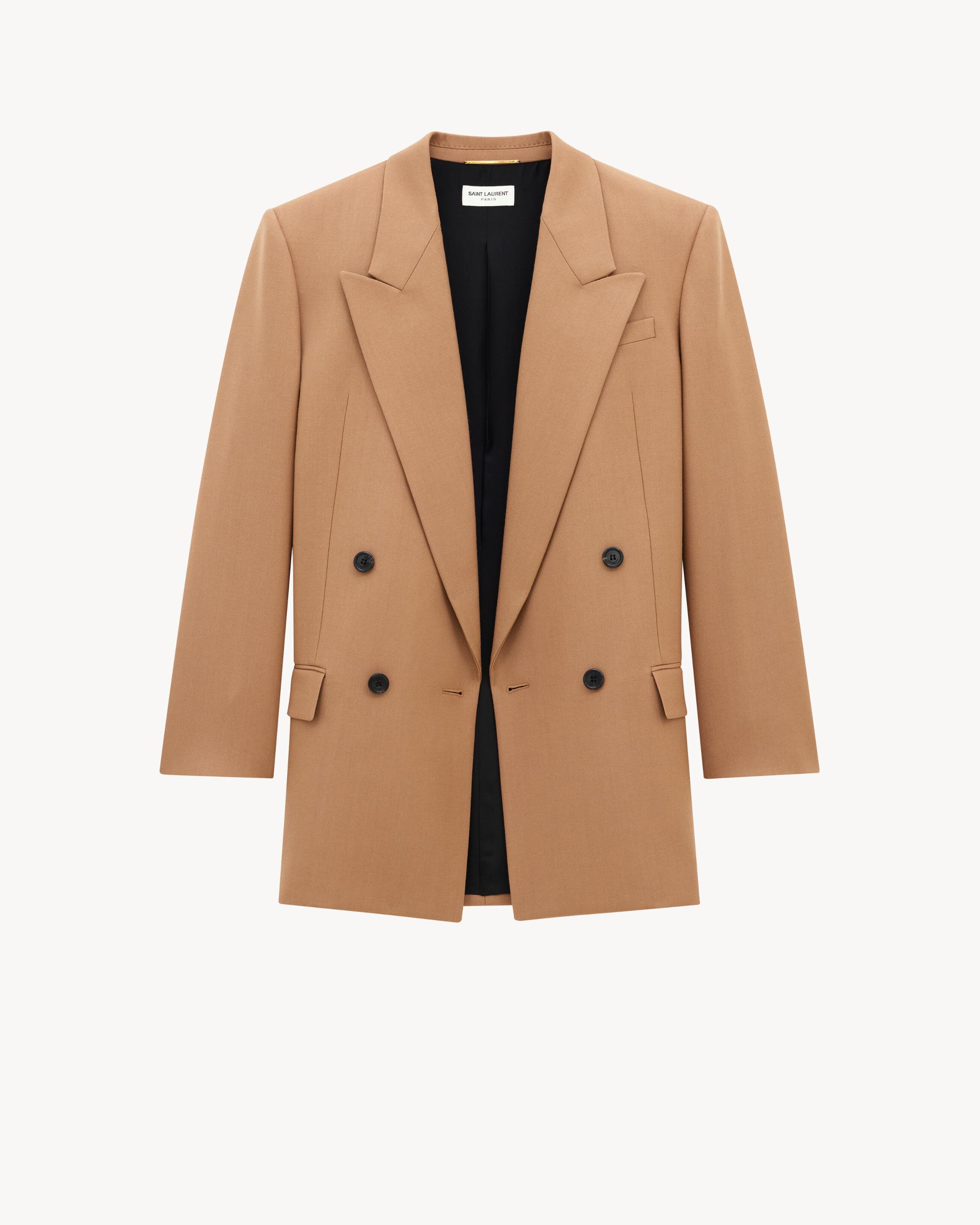 Jacket in Wool Gabardine Product Image