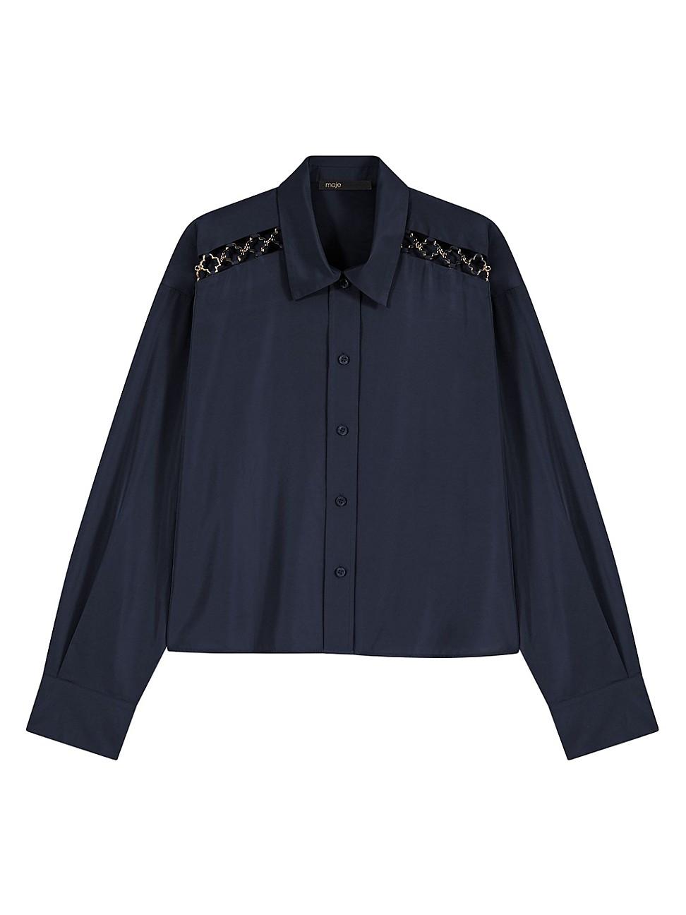 Womens Openwork Shirt Product Image