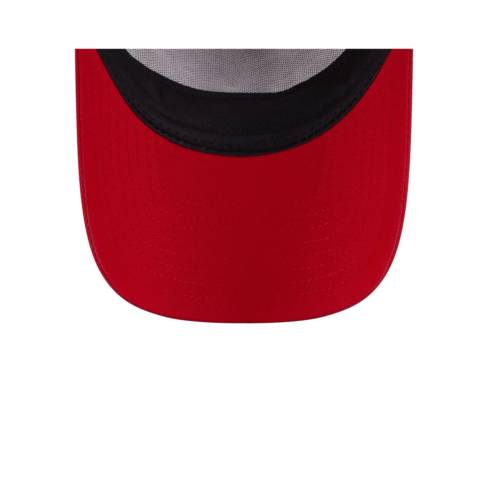 Columbus Blue Jackets Washed 9FIFTY A-Frame Snapback Hat Male Product Image