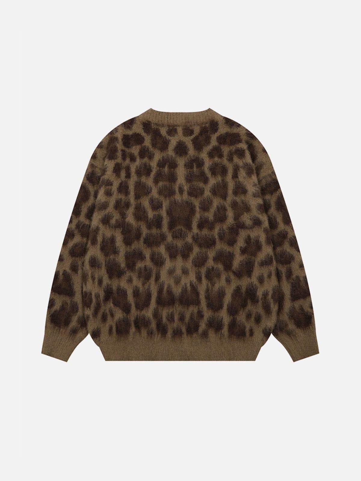 Aelfric Eden Leopard Graphic Cardigan Product Image