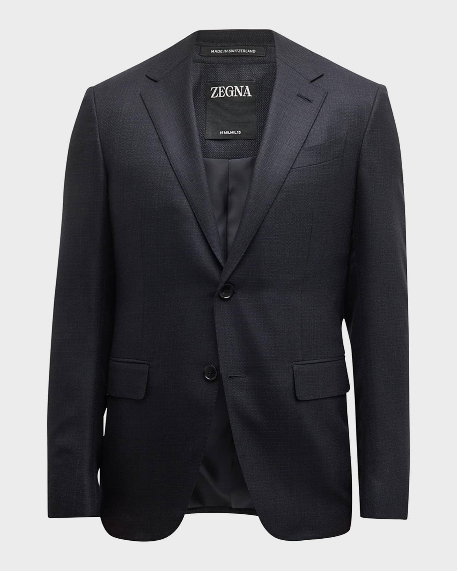 Men's Microstructure 15milmil15 Wool Blazer Product Image
