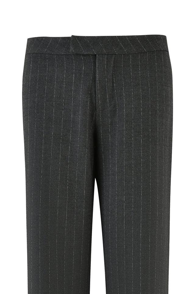 MARRION PANT - GREY : PINSTRIPE Product Image