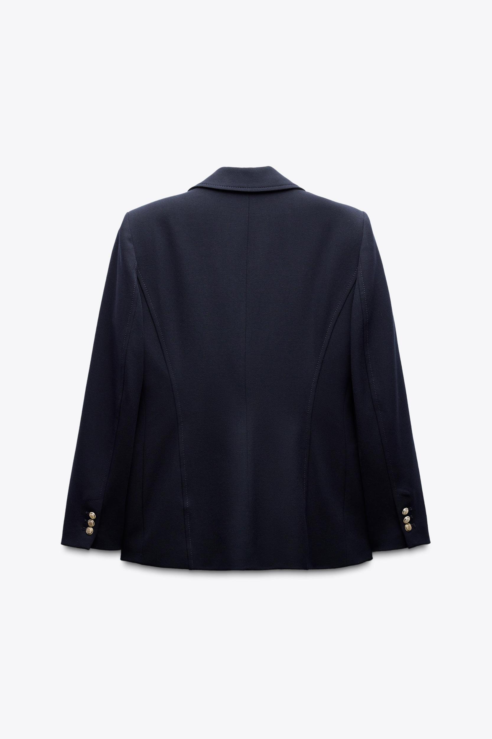 FITTED SHOULDER PAD BLAZER Product Image