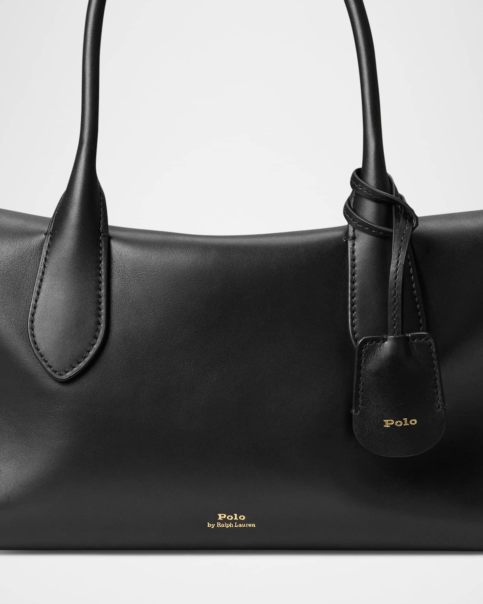 Bellport Medium Smooth Leather Satchel Bag Product Image