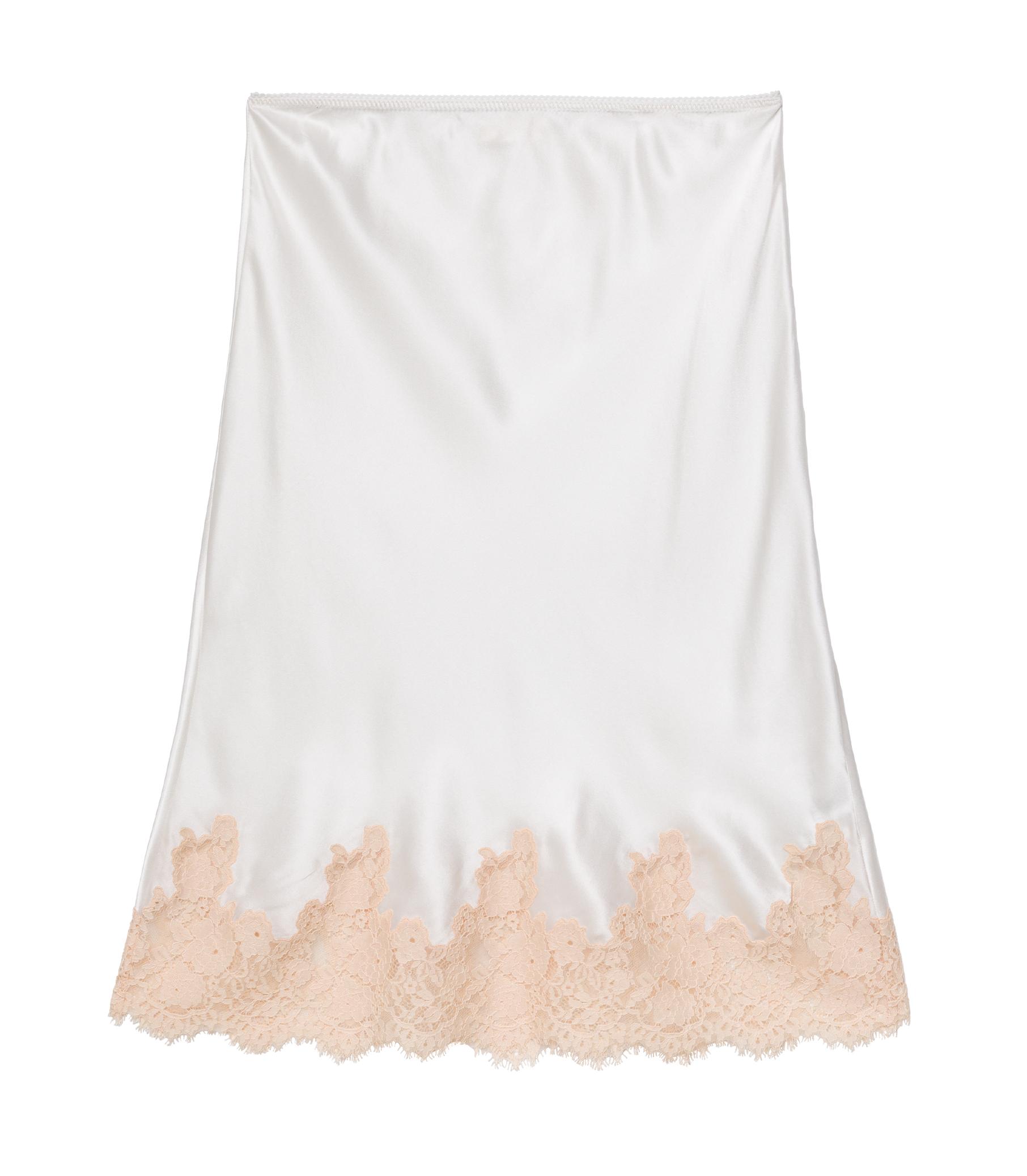 ELOWETTE SKIRT -- SALT AND PEACH LACE Product Image
