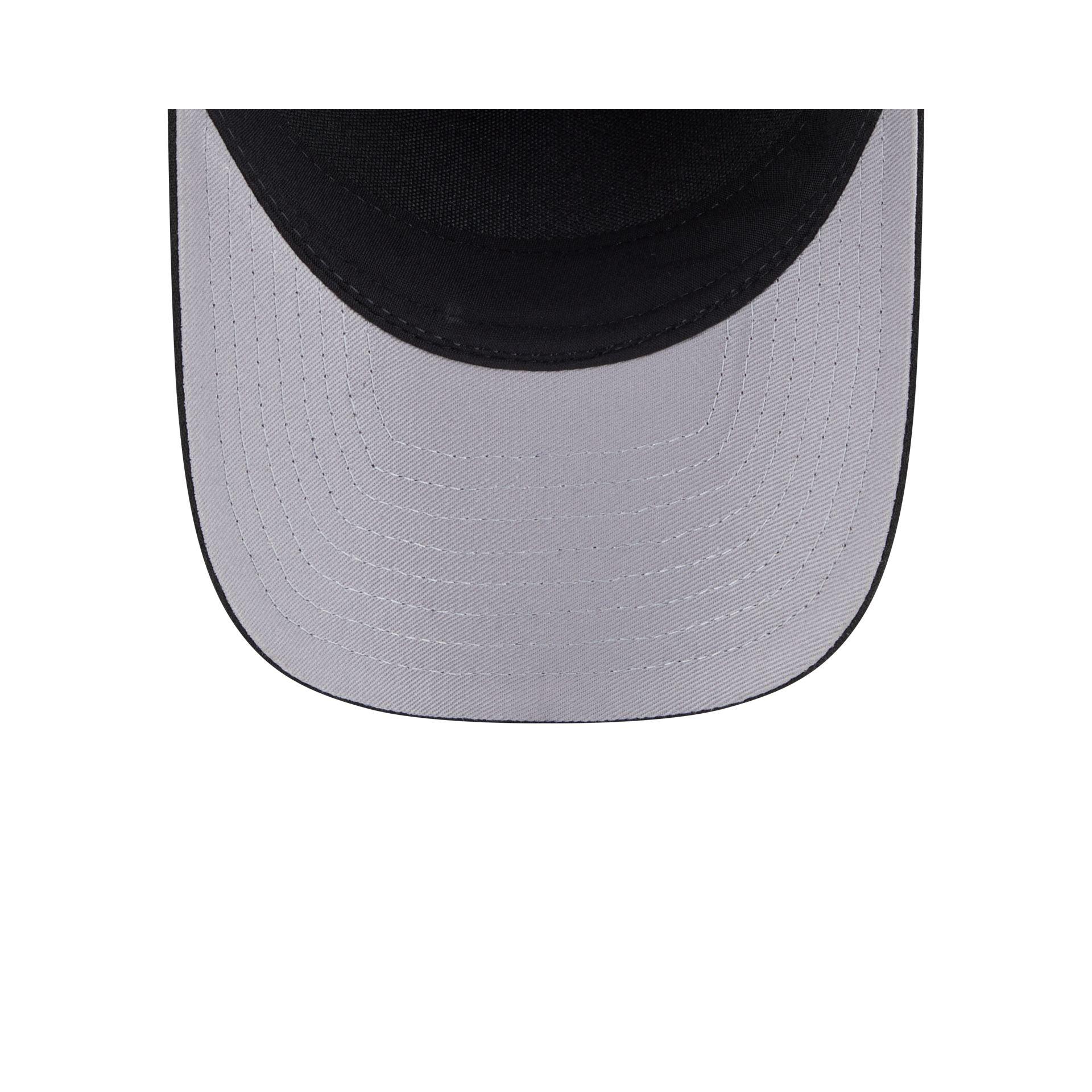 San Francisco 49ers Black & White 9FORTY M-Crown A-Frame Snapback Hat Male Product Image