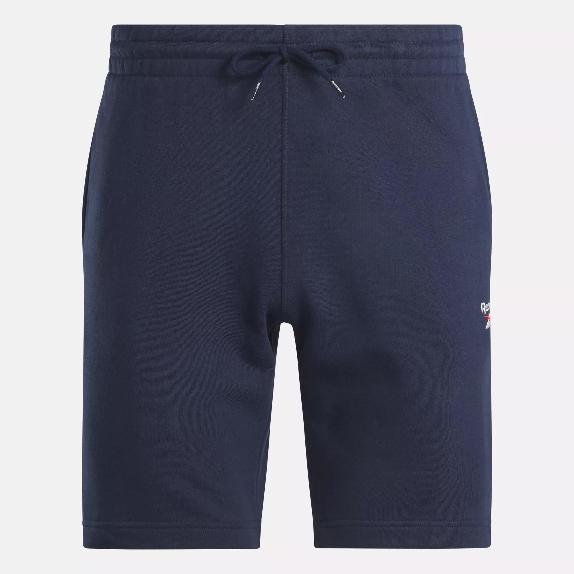 Men's Reebok Identity Small Logo Fleece Shorts Male Product Image