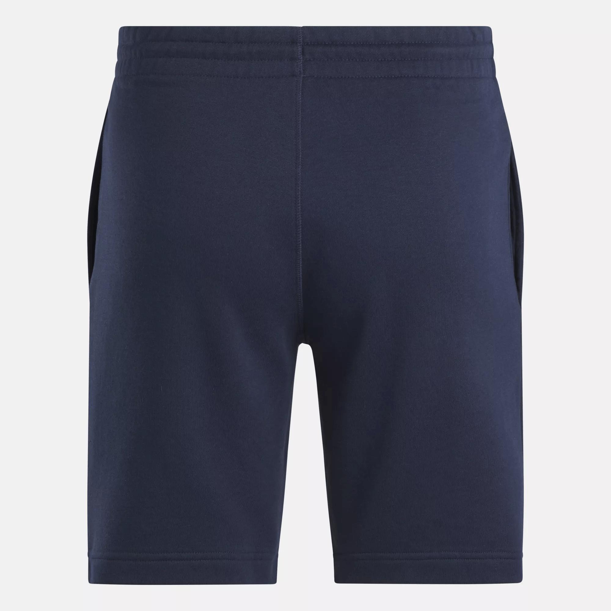 Men's Reebok Identity Small Logo Fleece Shorts Male Product Image