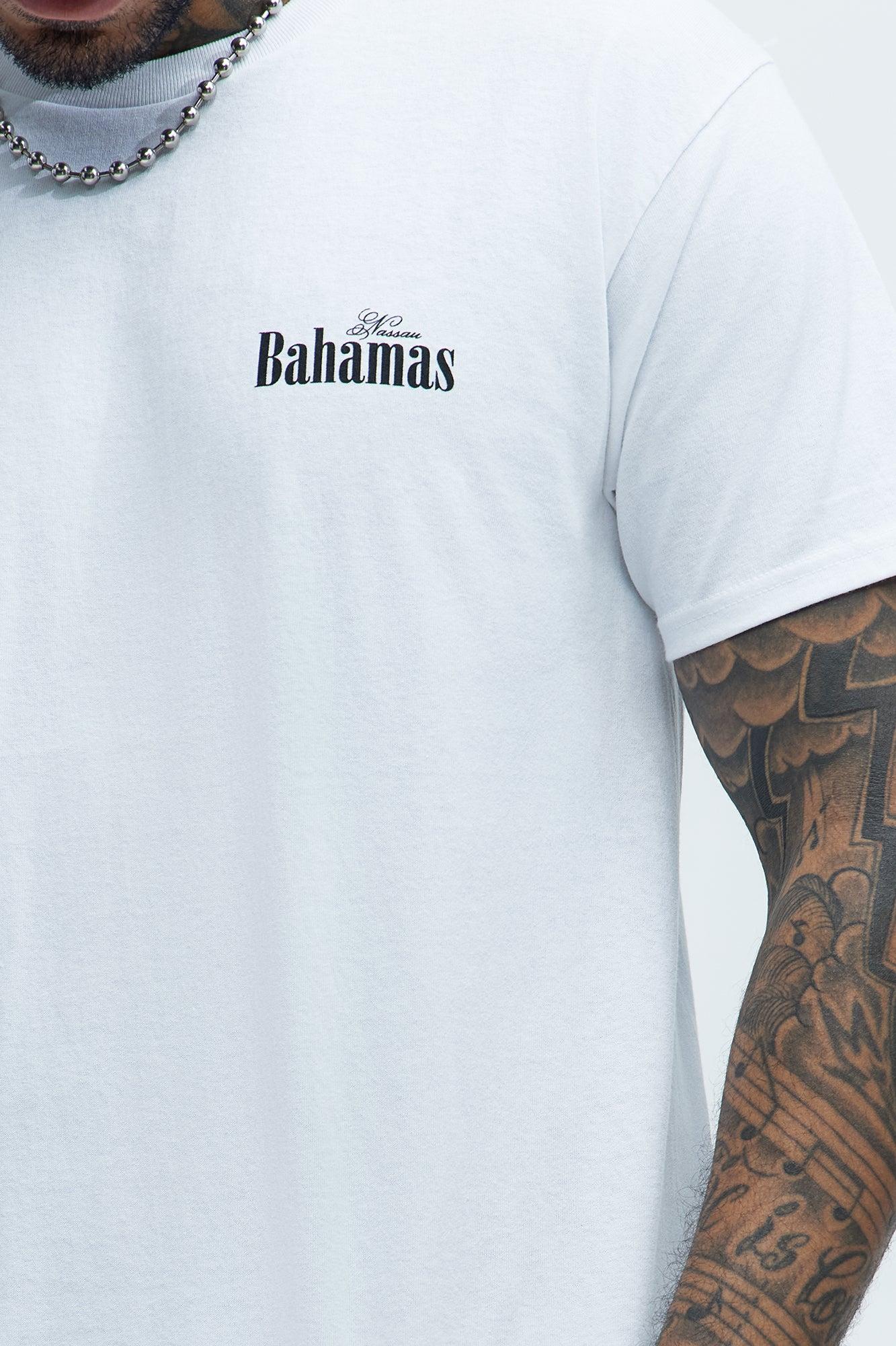 Bermuda Bahama Short Sleeve Tee - White Product Image