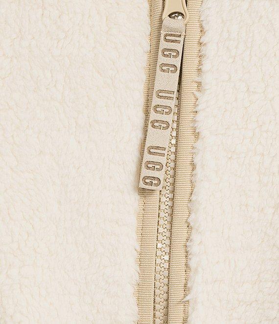 UGG Mariella UGGFluff Long Sleeve Zip-Front Fleece Hoodie Product Image