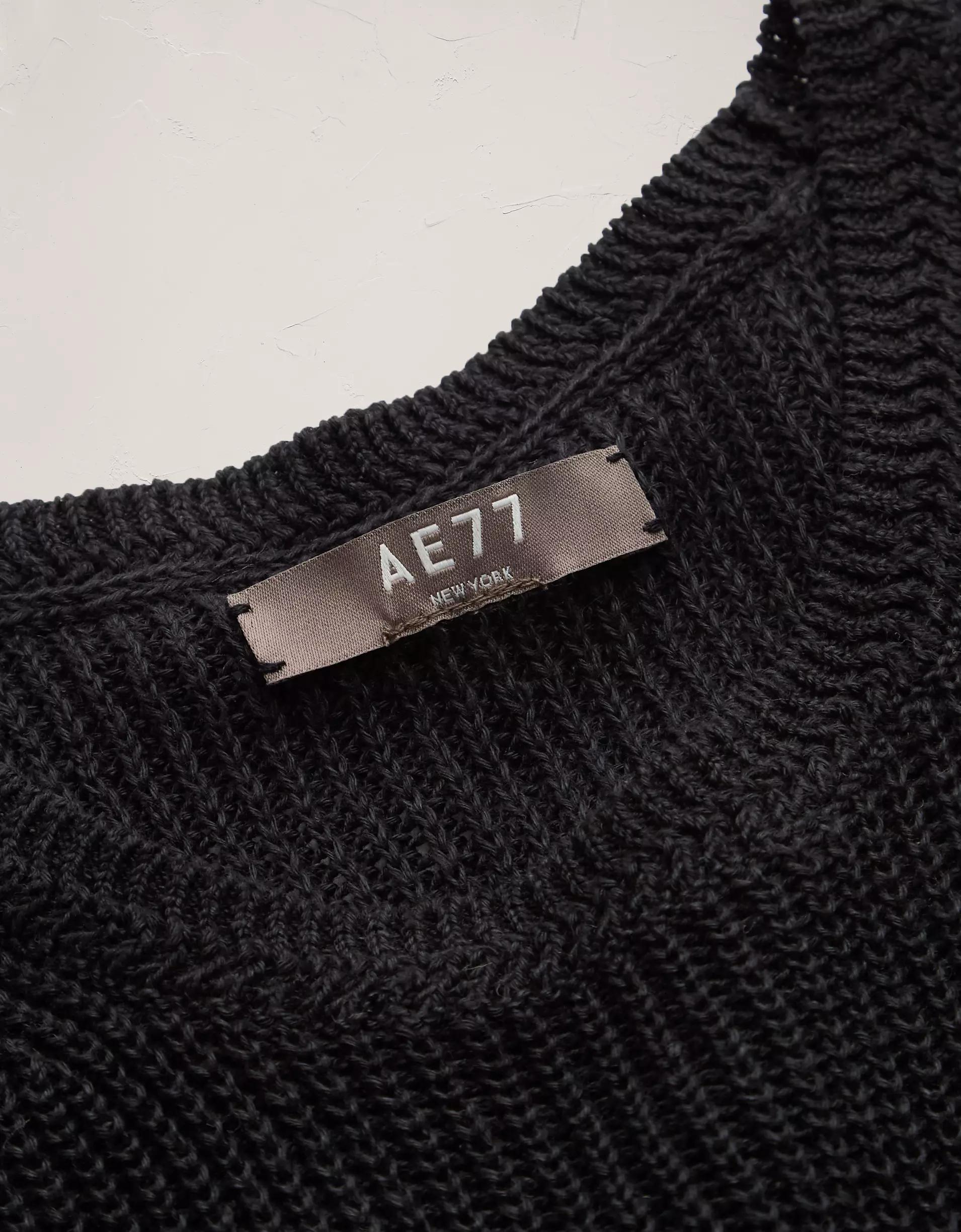 AE77 Premium Linen Sweater Tank Top Product Image