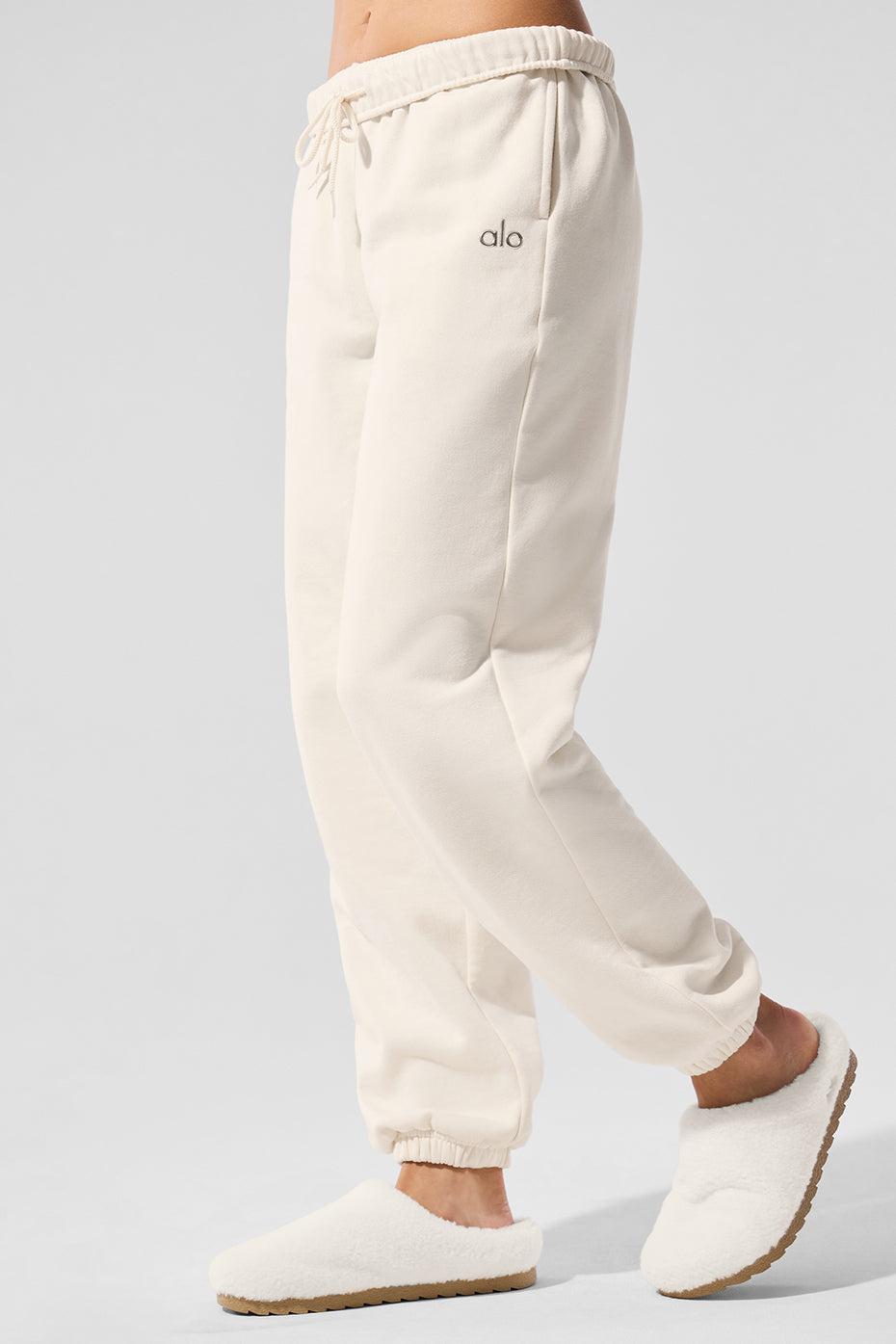 Accolade Sweatpant - Ivory Female Product Image