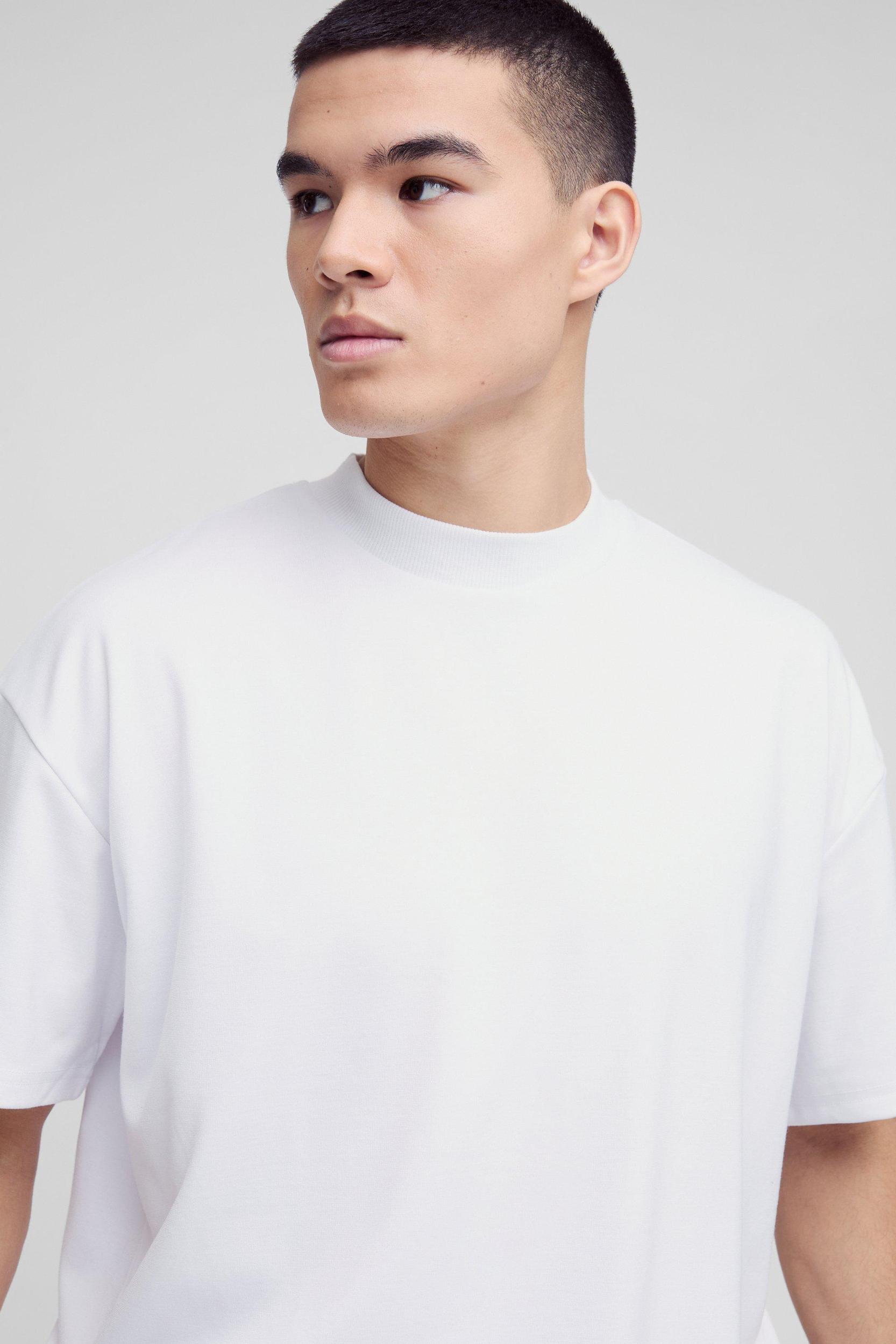 Oversized Premium Super Heavyweight T-shirt | boohooMAN USA Product Image