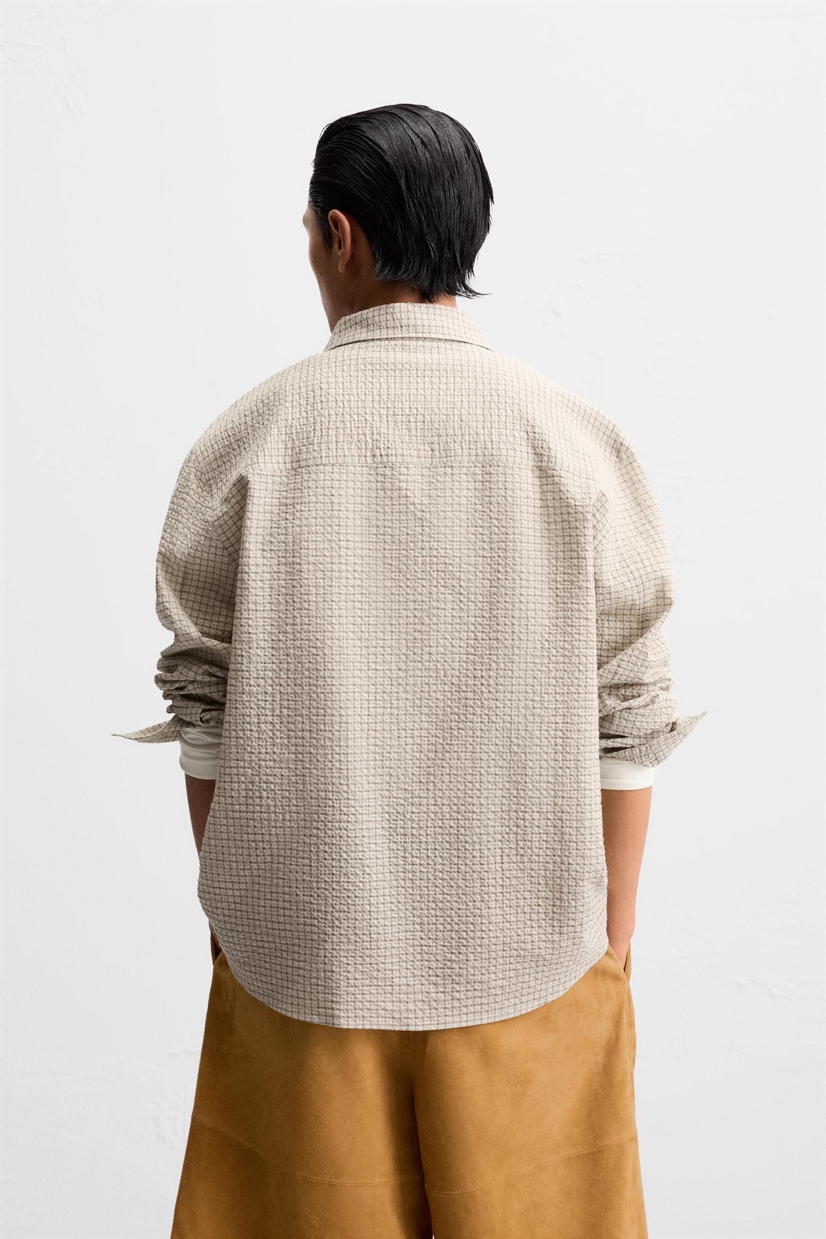 TEXTURED JACQUARD SHIRT Product Image