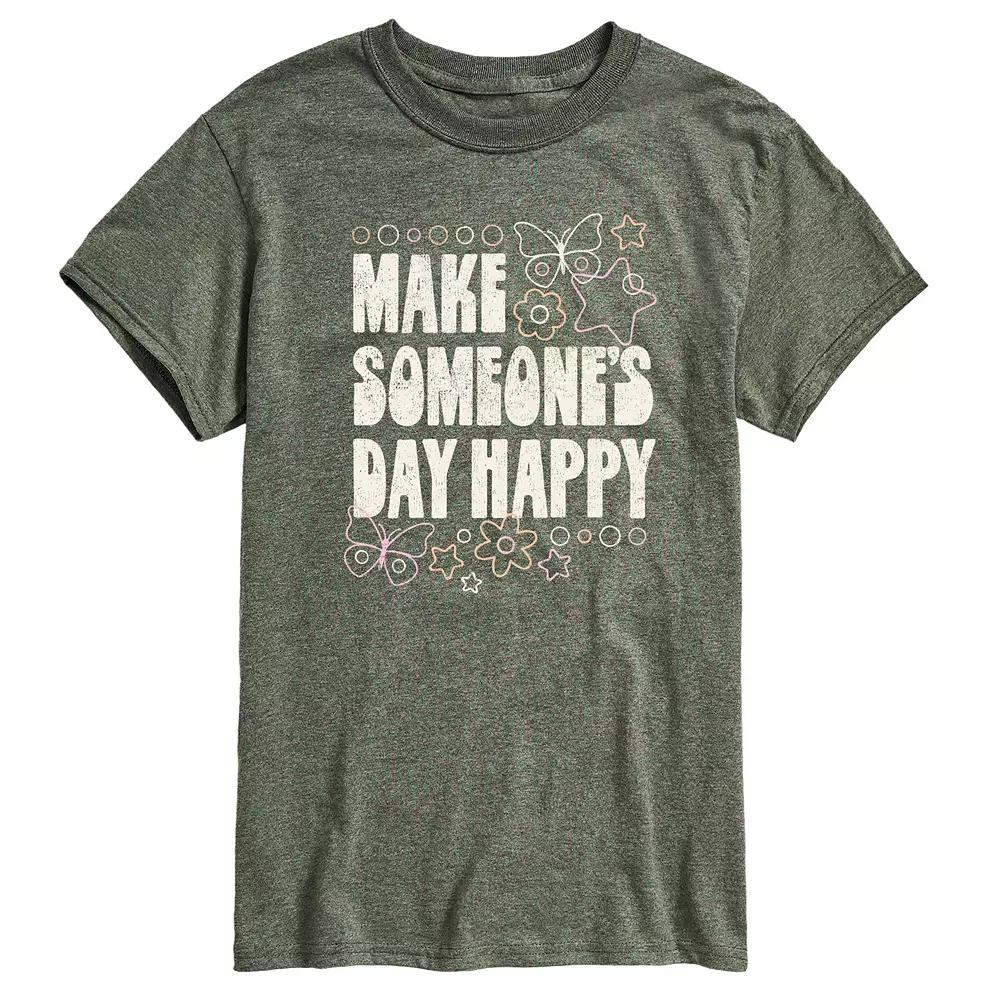 Men's Make Someone's Day Happy Graphic Tee,  Product Image
