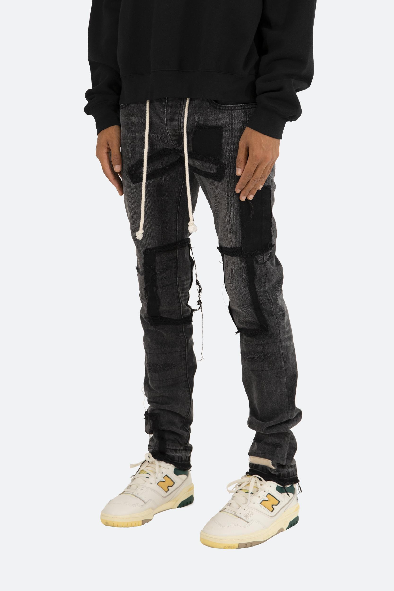 M327 Slim Denim - Black Product Image