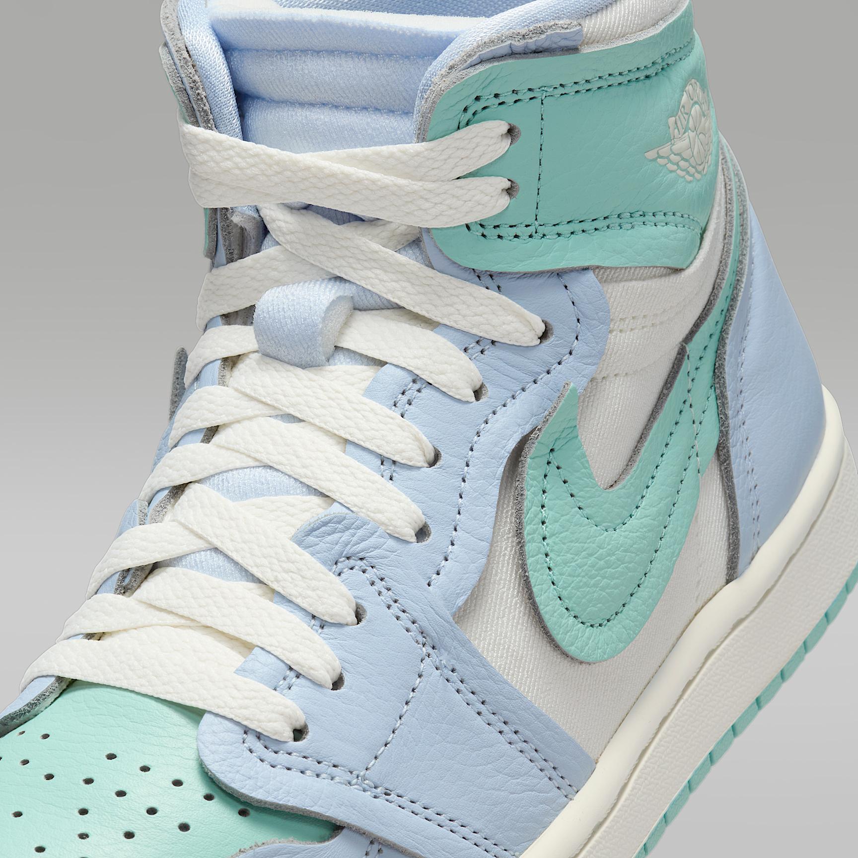 Jordan Womens Jordan Air Jordan 1 MM High - Womens Shoes Black/Grey Product Image