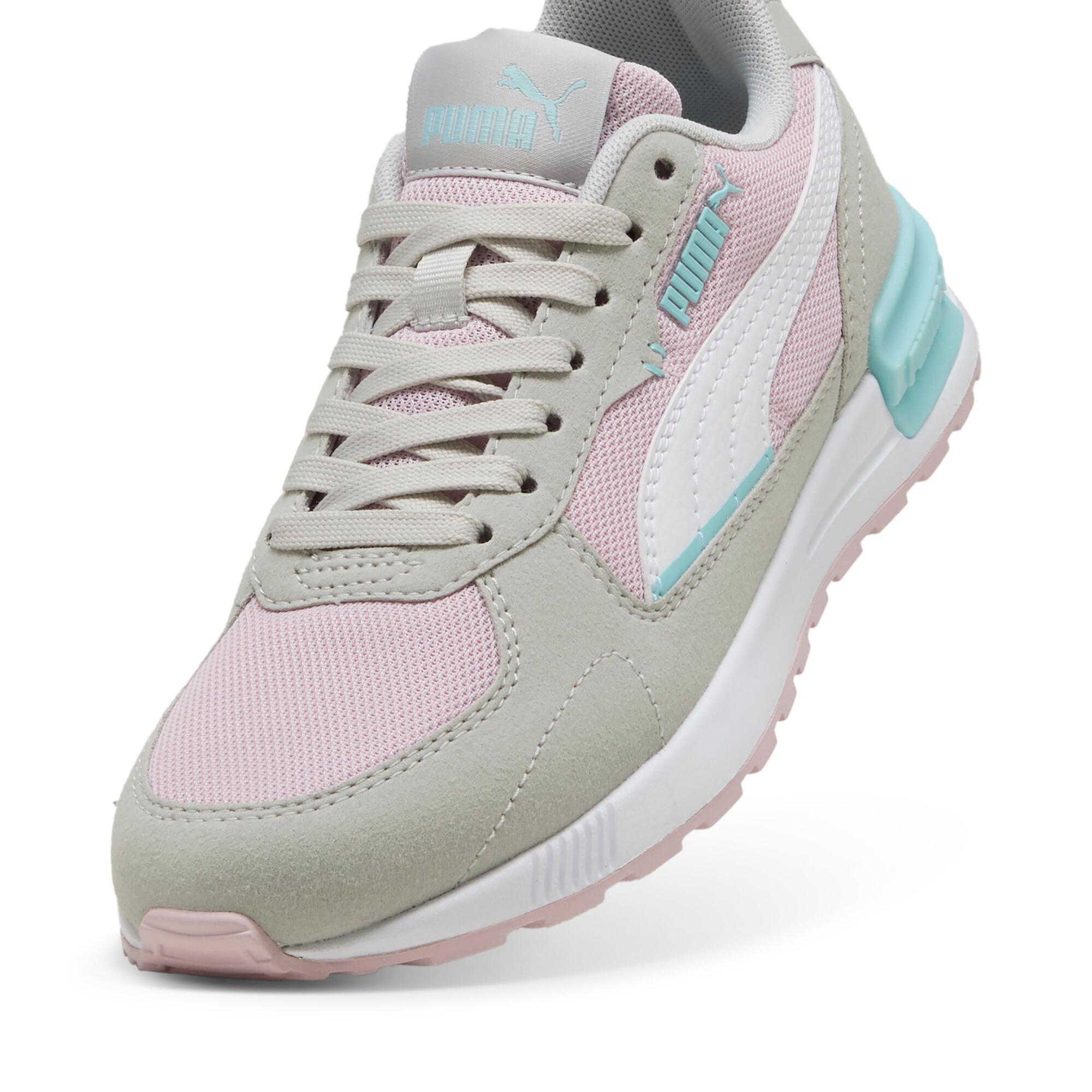 PUMA GRAPHICS Floral Women's T-Shirt in Grey Product Image