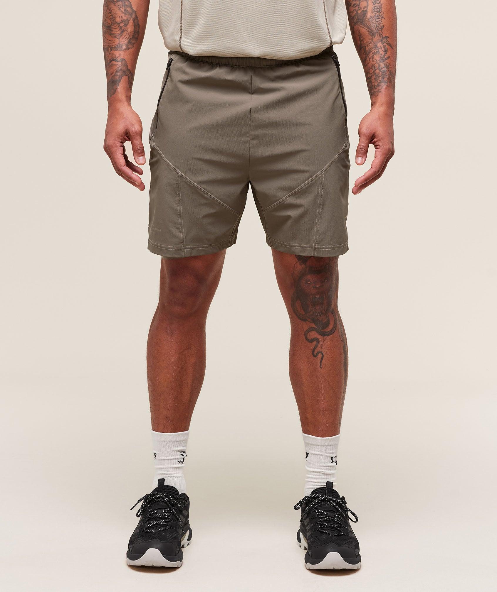 Gymshark Tactical 6" Short - Camo Brown Male Product Image