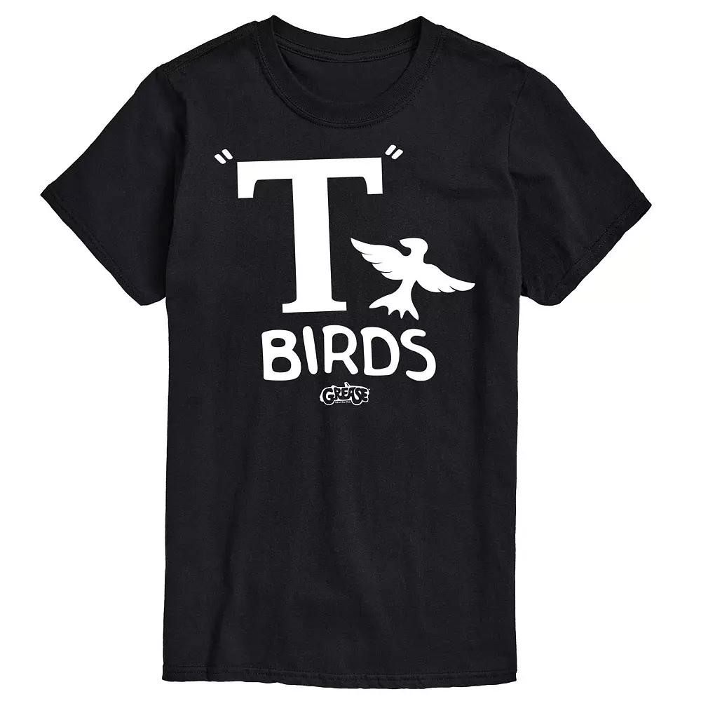 Big & Tall Grease T Birds Graphic Tee, Men's,  Product Image