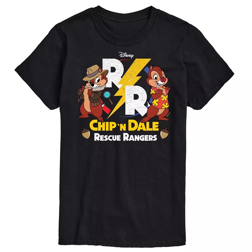 Disney's Mickey Mouse Men's Chip 'N Dale Rescue Rangers Logo Graphic Tee,  Product Image