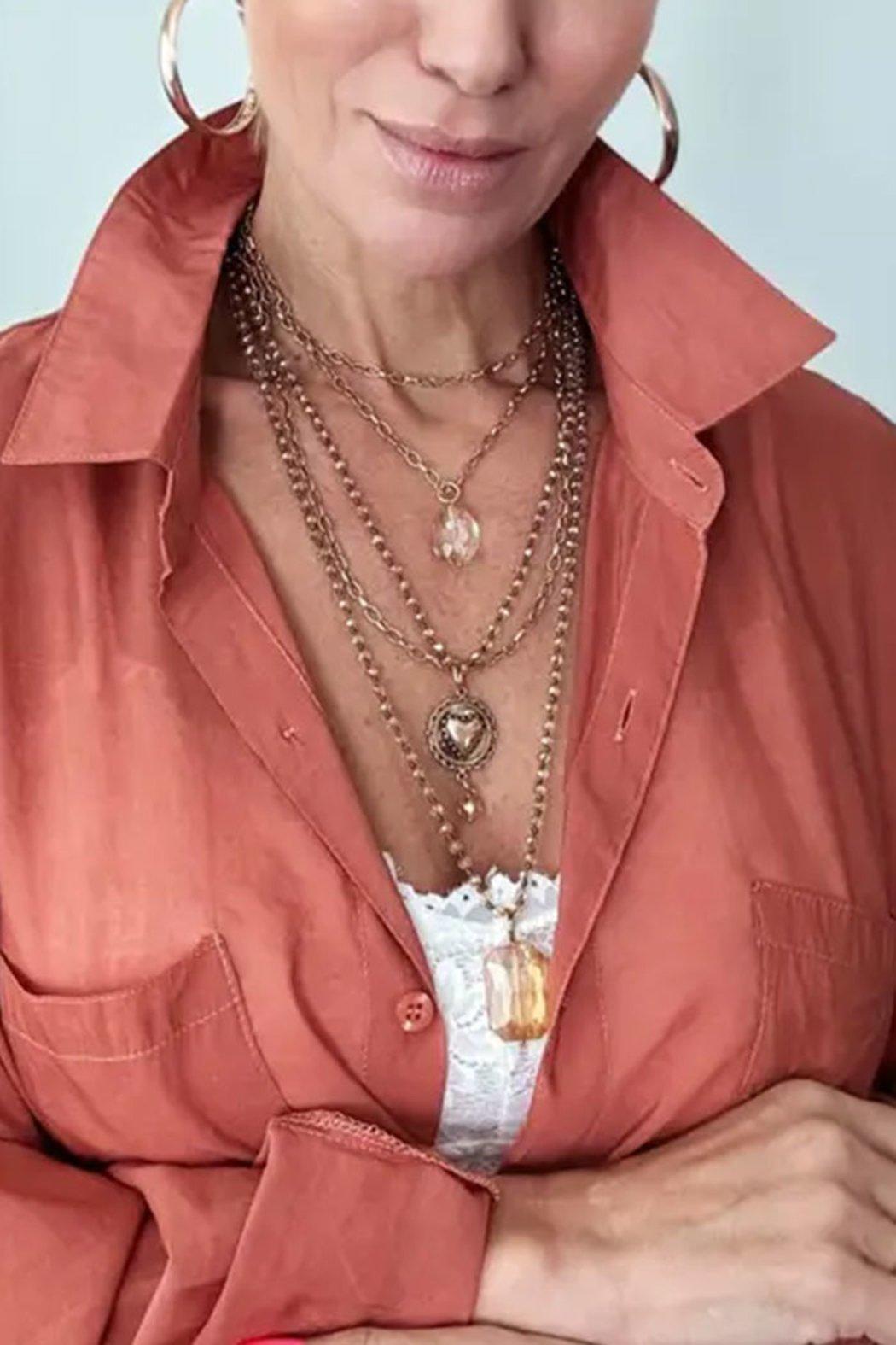 Heart Necklace Layering Bundle Product Image