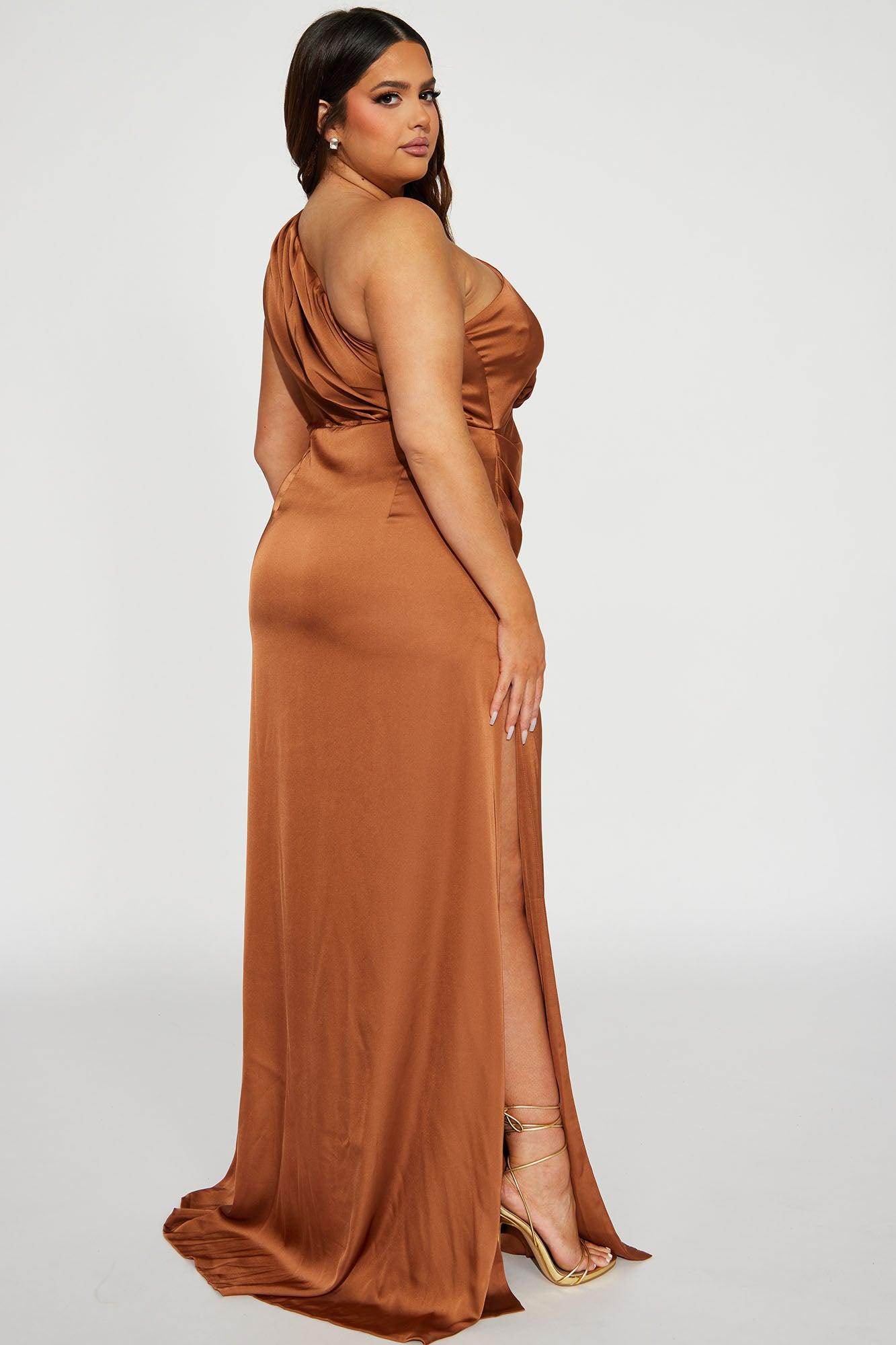 Samantha Maxi Gown - Brown Product Image