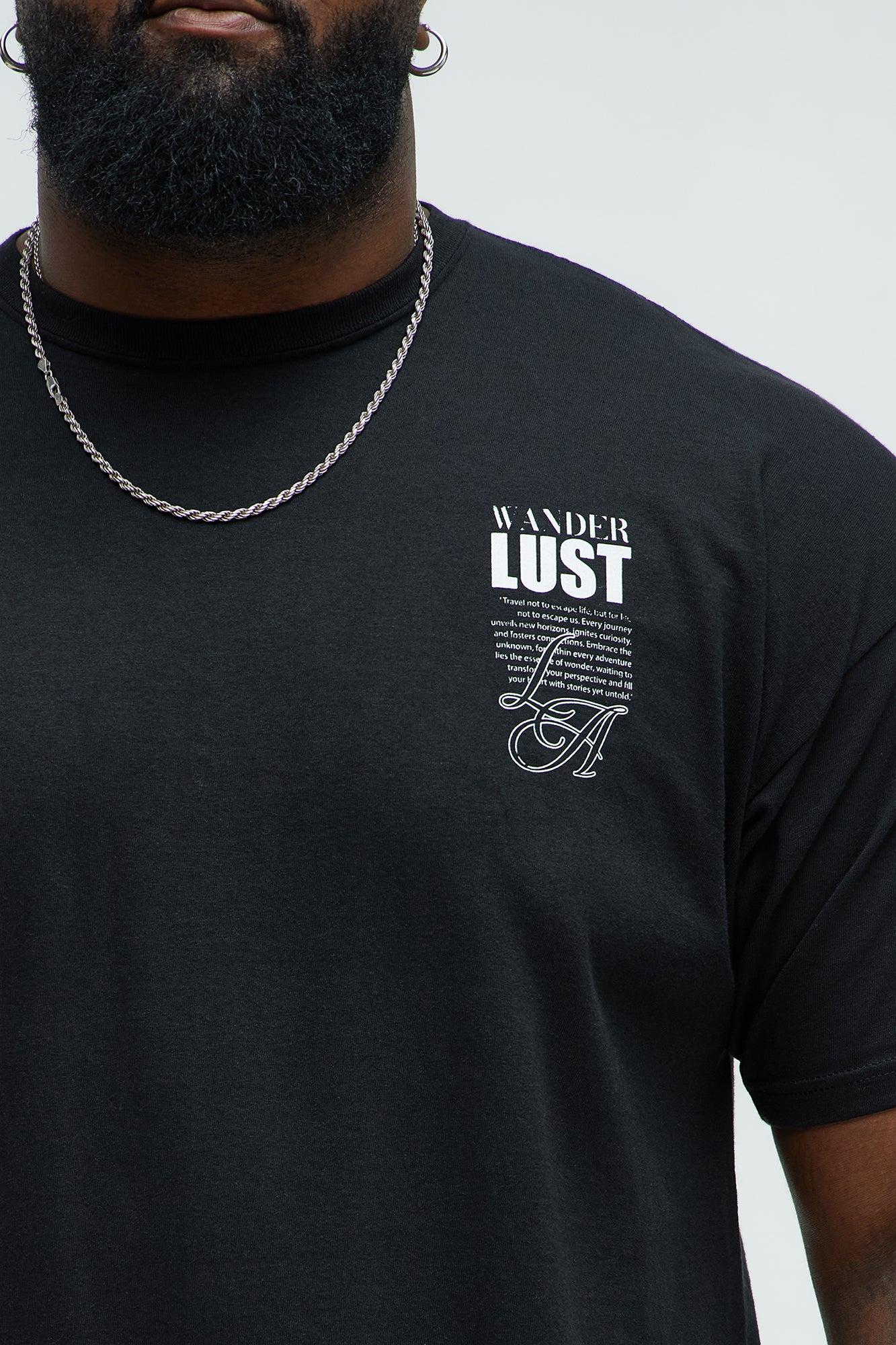 Wander Lust LA Short Sleeve Tee - Black Product Image