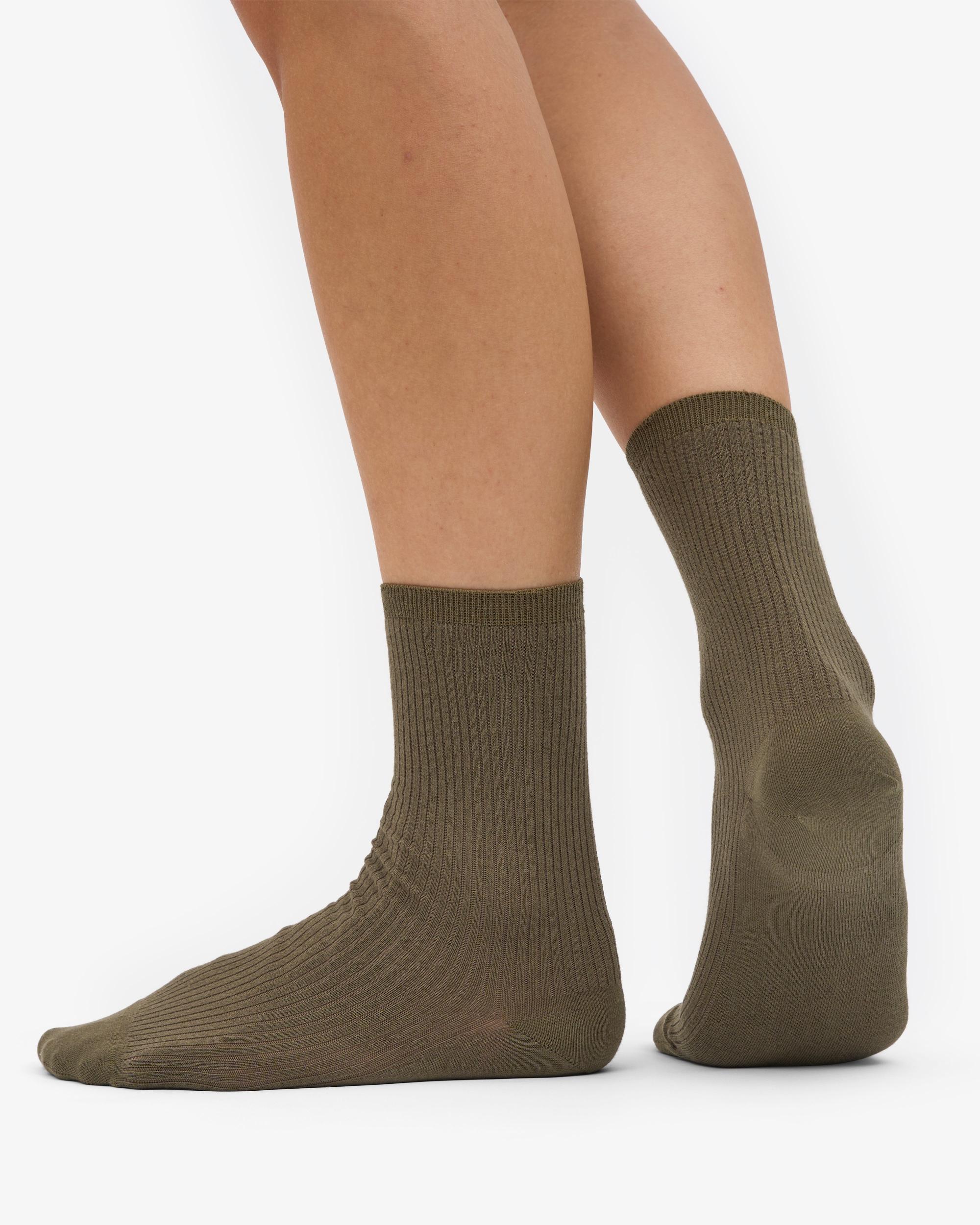 Women Classic Organic Sock - Ocean Green Product Image