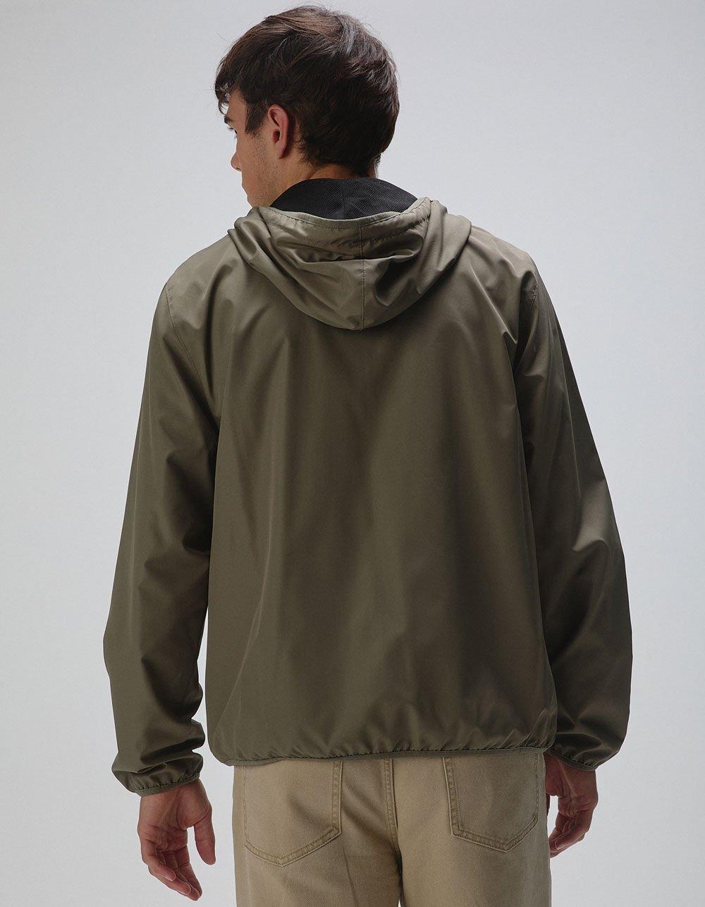 RSQ Mens Windbreaker Jacket - OLIVE Product Image
