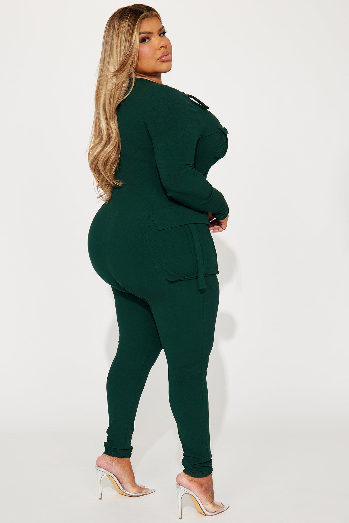 Maddix Long Sleeve Jumpsuit - Hunter Product Image