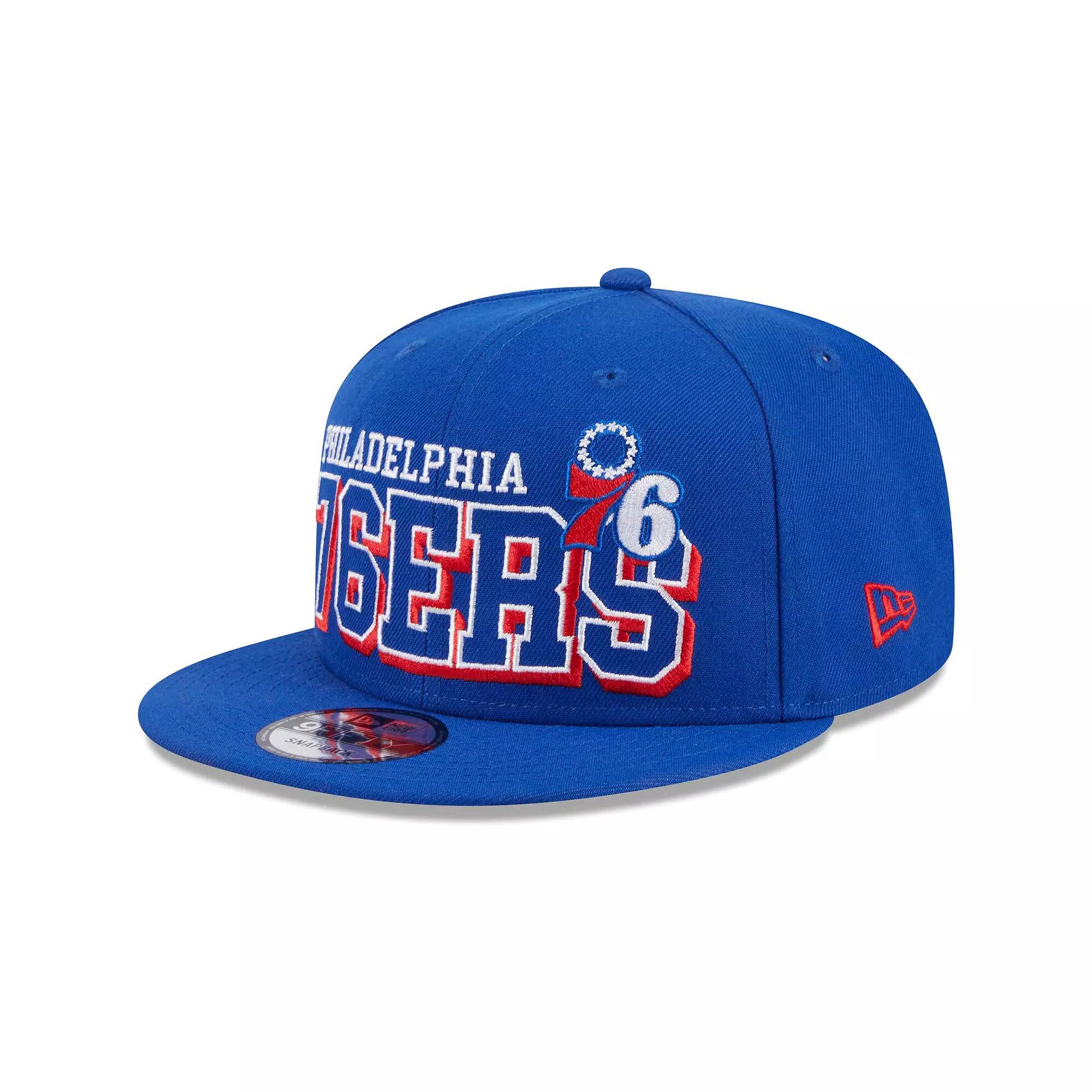 Men's New Era Royal Philadelphia 76ers Gameday 9FIFTY Snapback Hat, 76r Blue Product Image