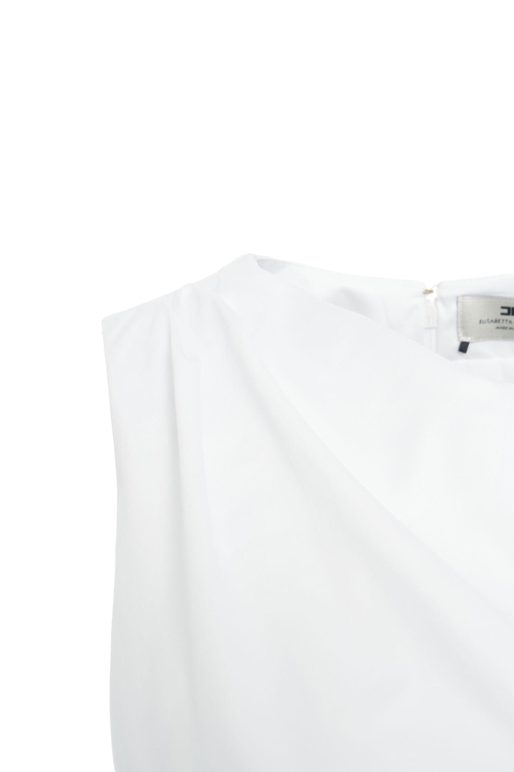 Poplin midi dress Product Image