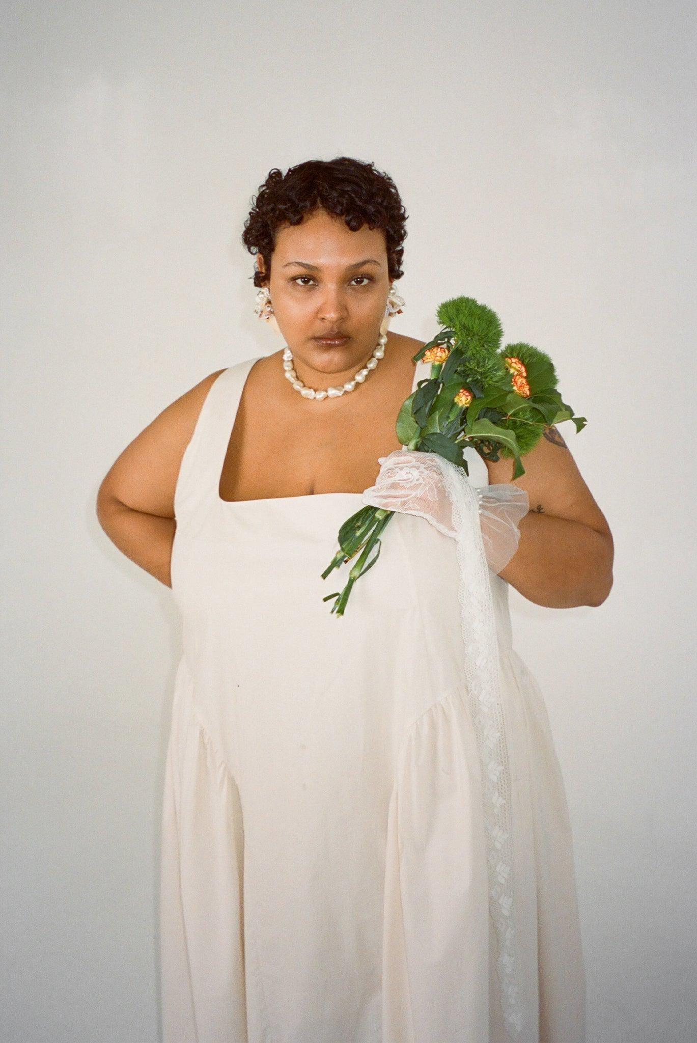 Vanessa Dress - Parchment Product Image