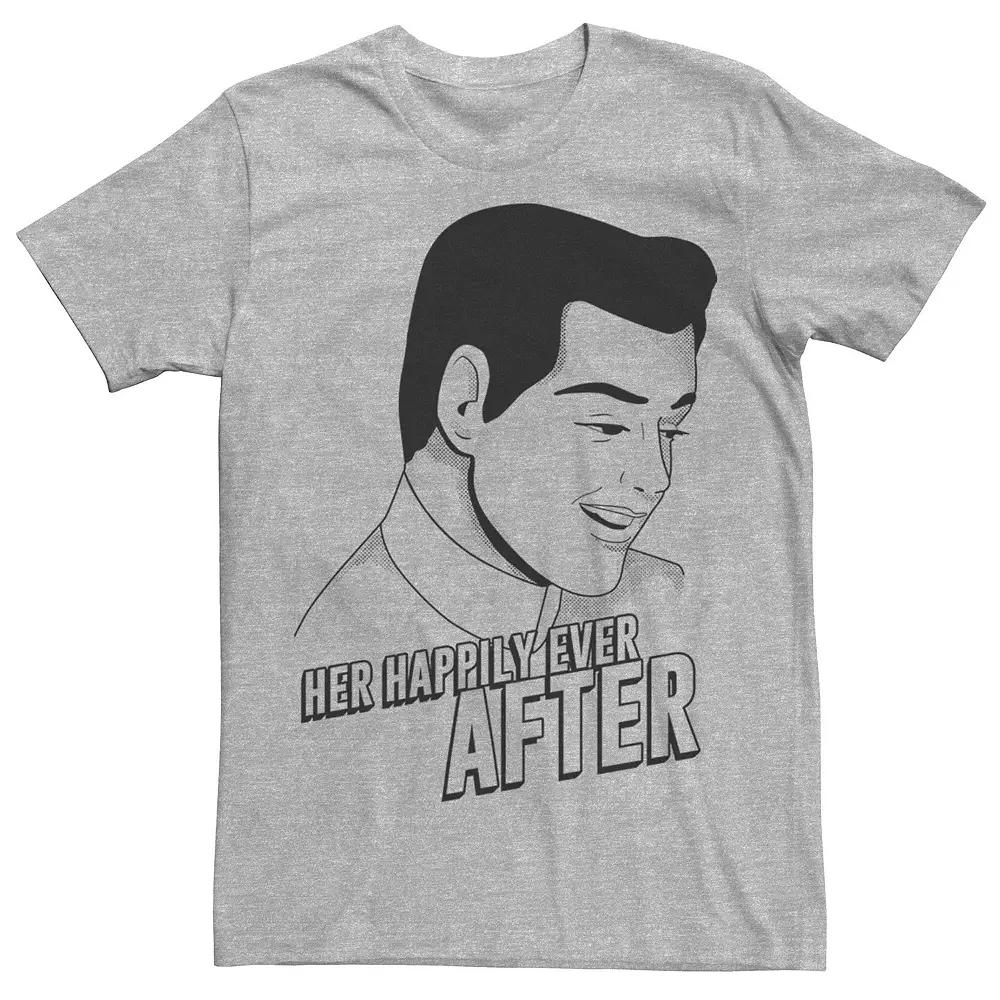 Disney's Cinderella Her Happily Ever After Men's Tee,  Product Image